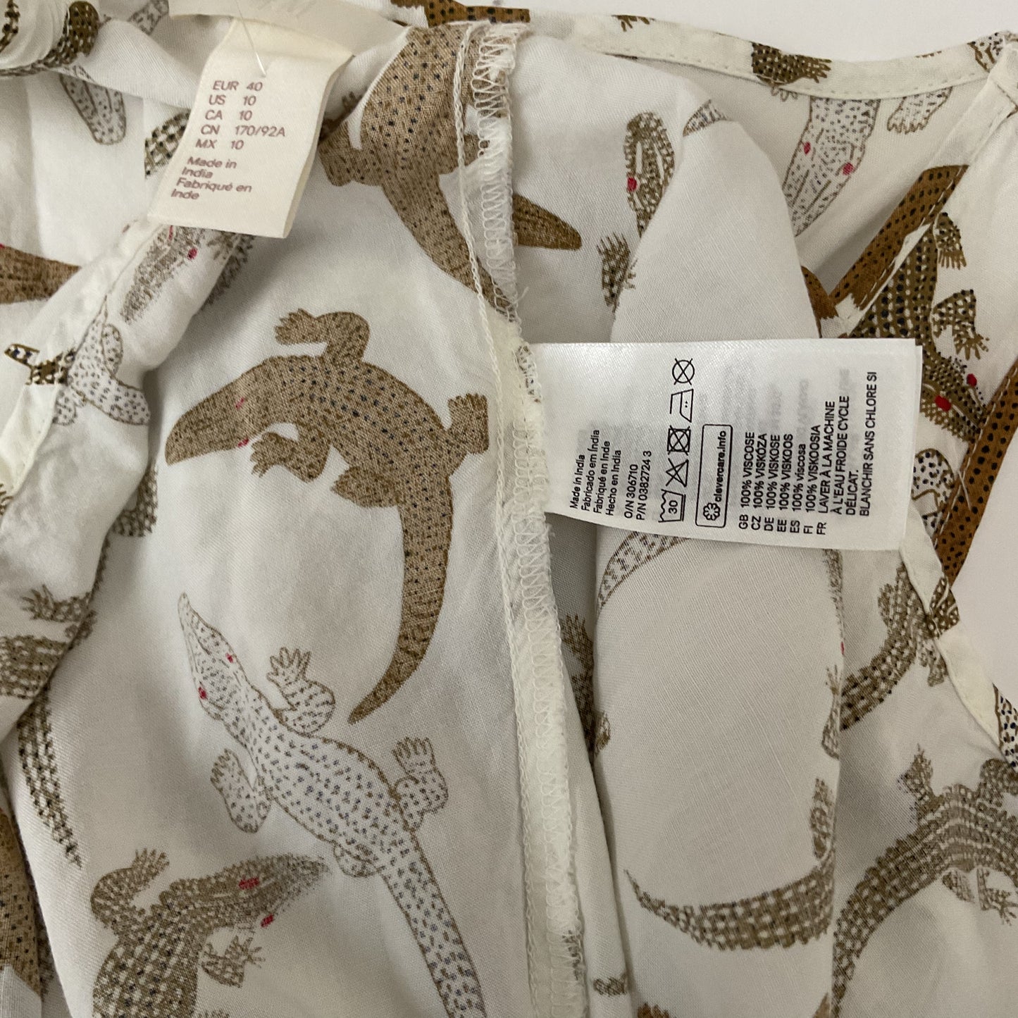 H&M Basic Dress Sleeveless Women’s Blouse Size M(10).