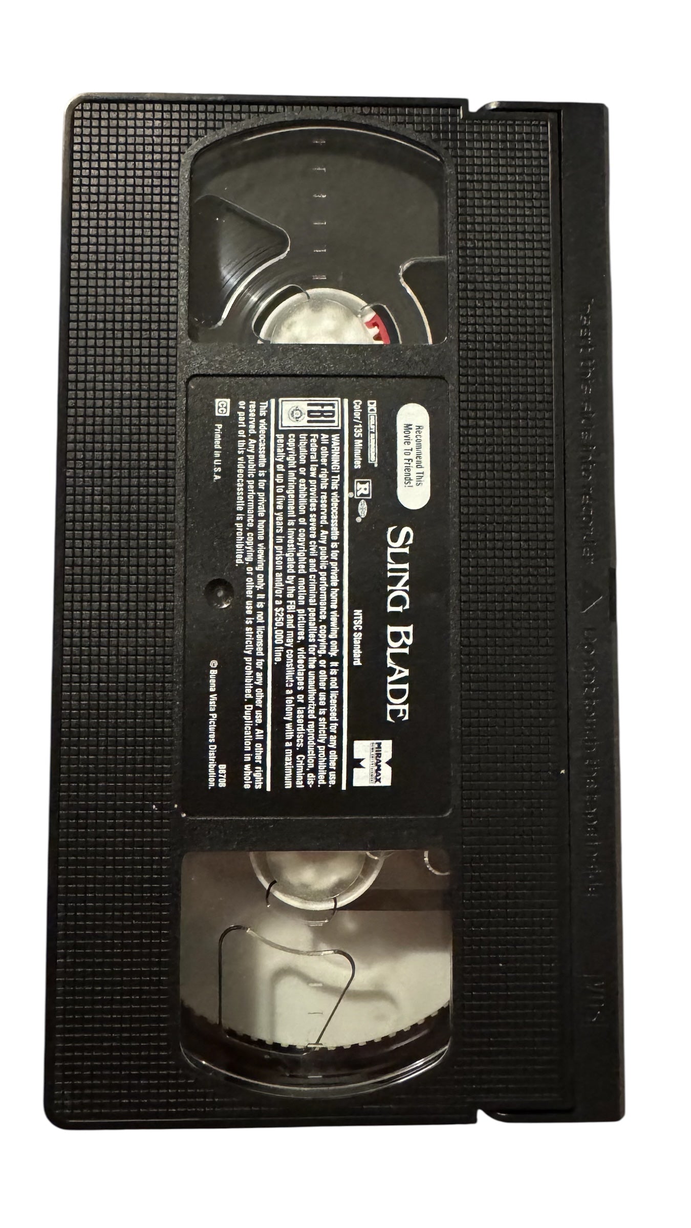 Sling Blade VHS (1996)