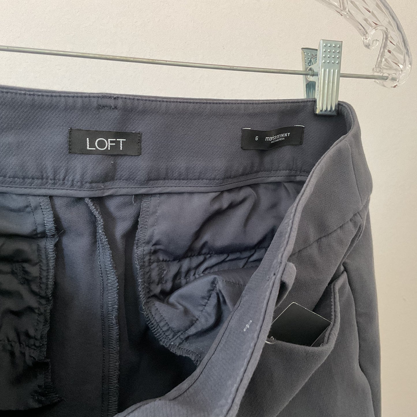 Loft Marissa Skinny Women’s Slacks Size 6.