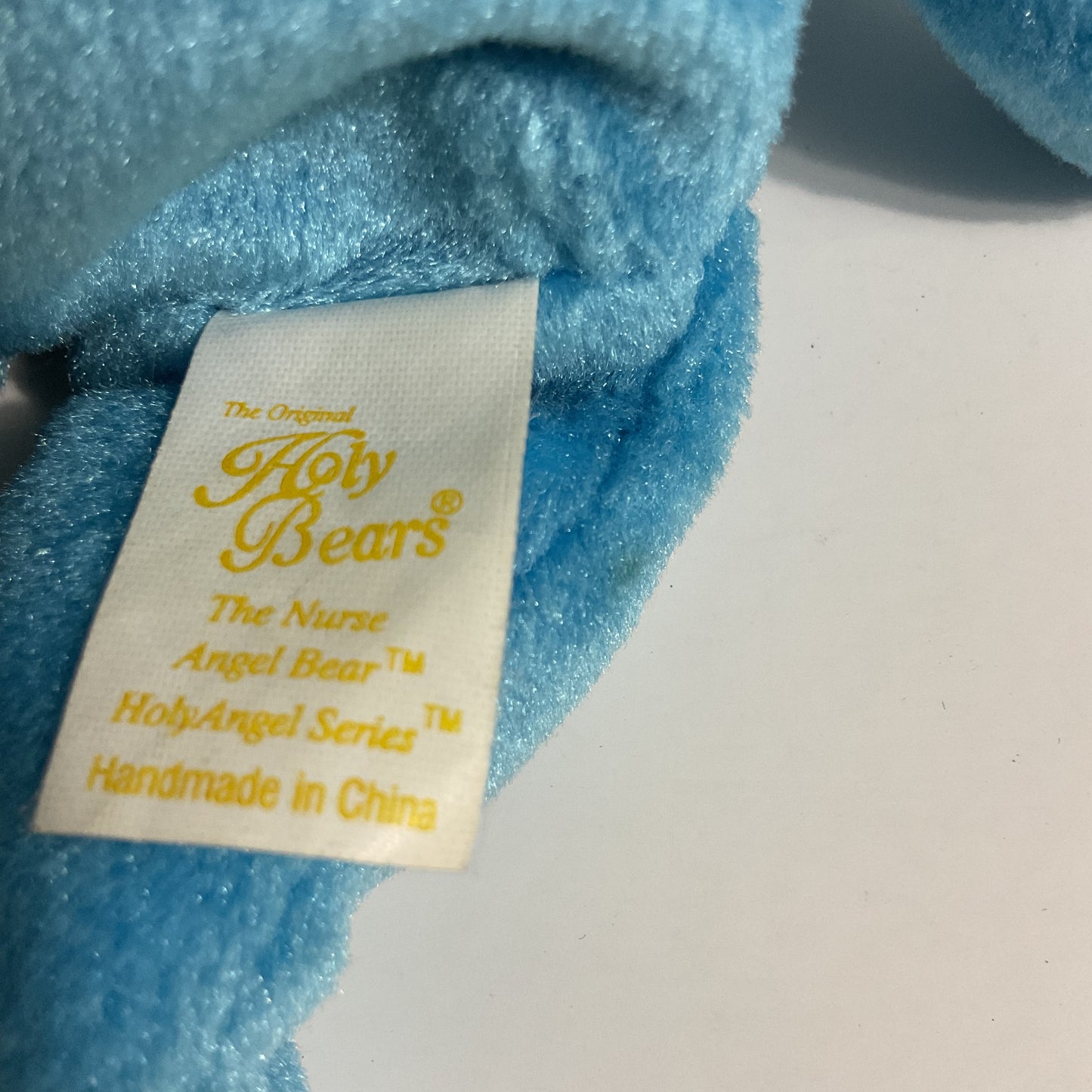 Holy Bears The Nurse Angel Blue Bear.
