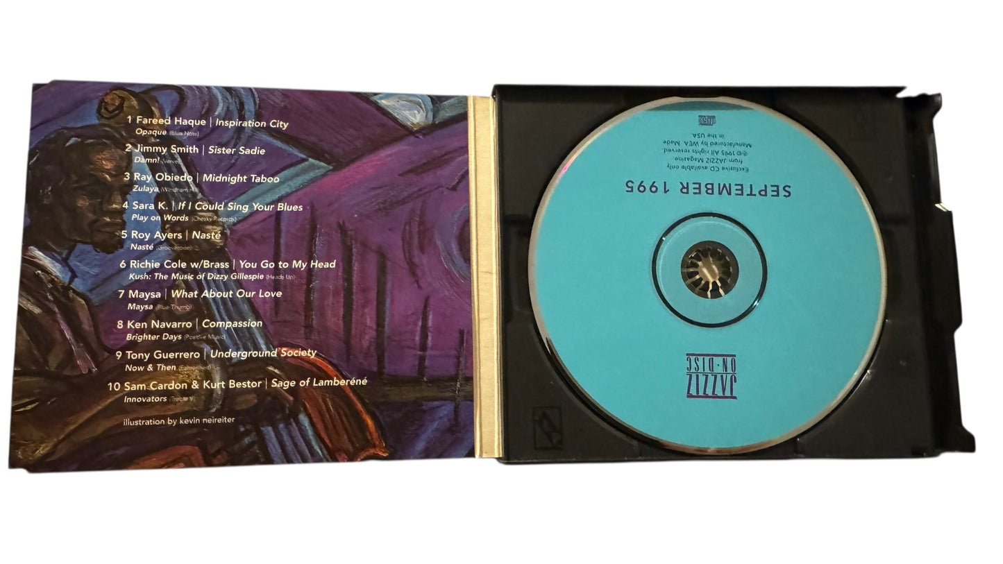 Jazziz on Disc CD (September 1995)