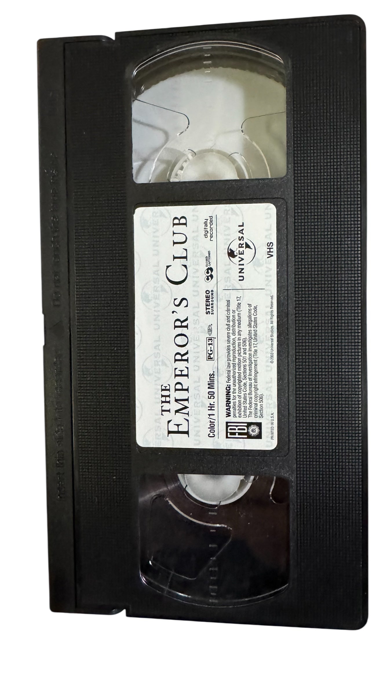 The Emperor’s Club (VHS, 2002)