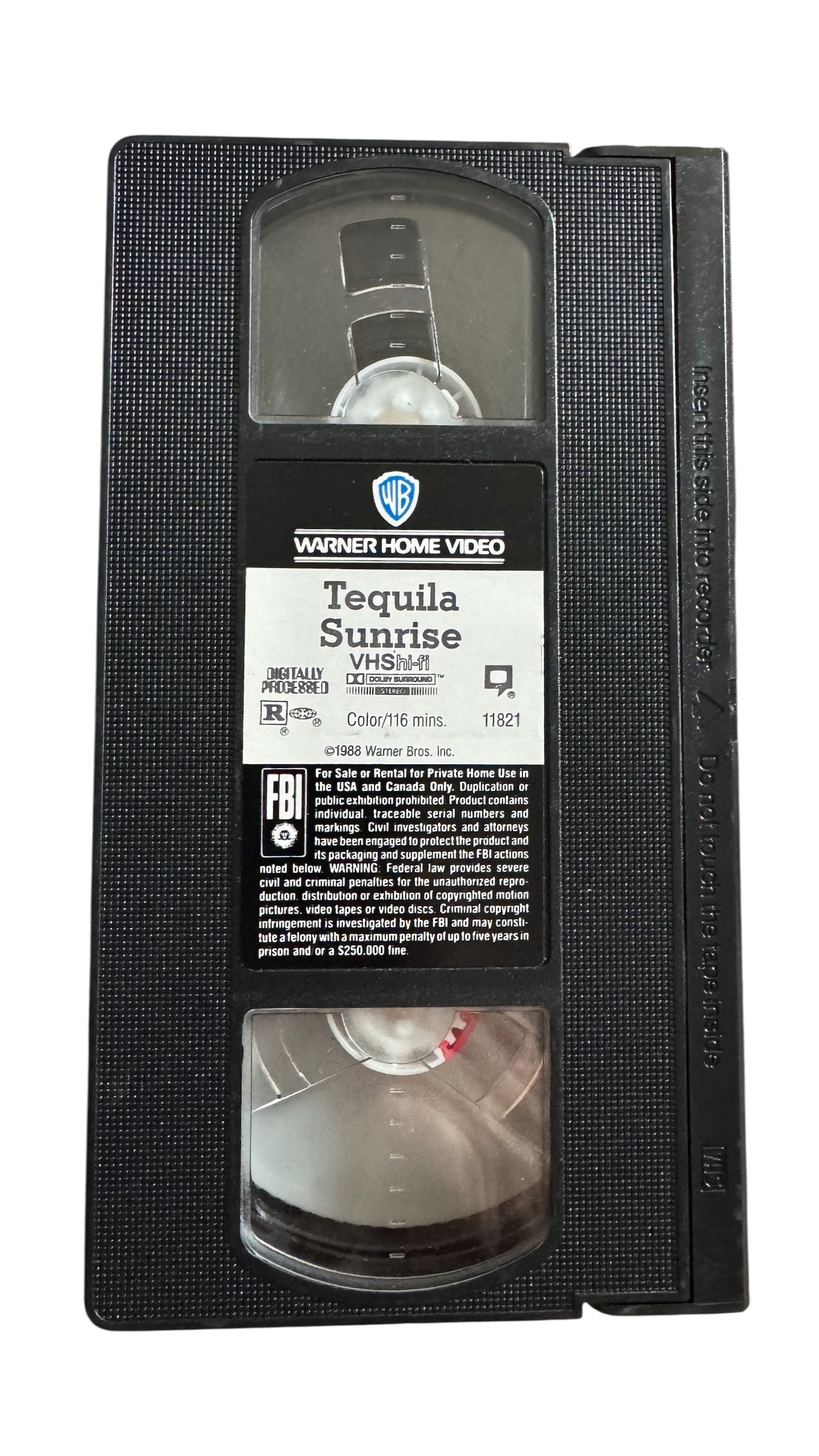 Tequila Sunrise VHS (1988)