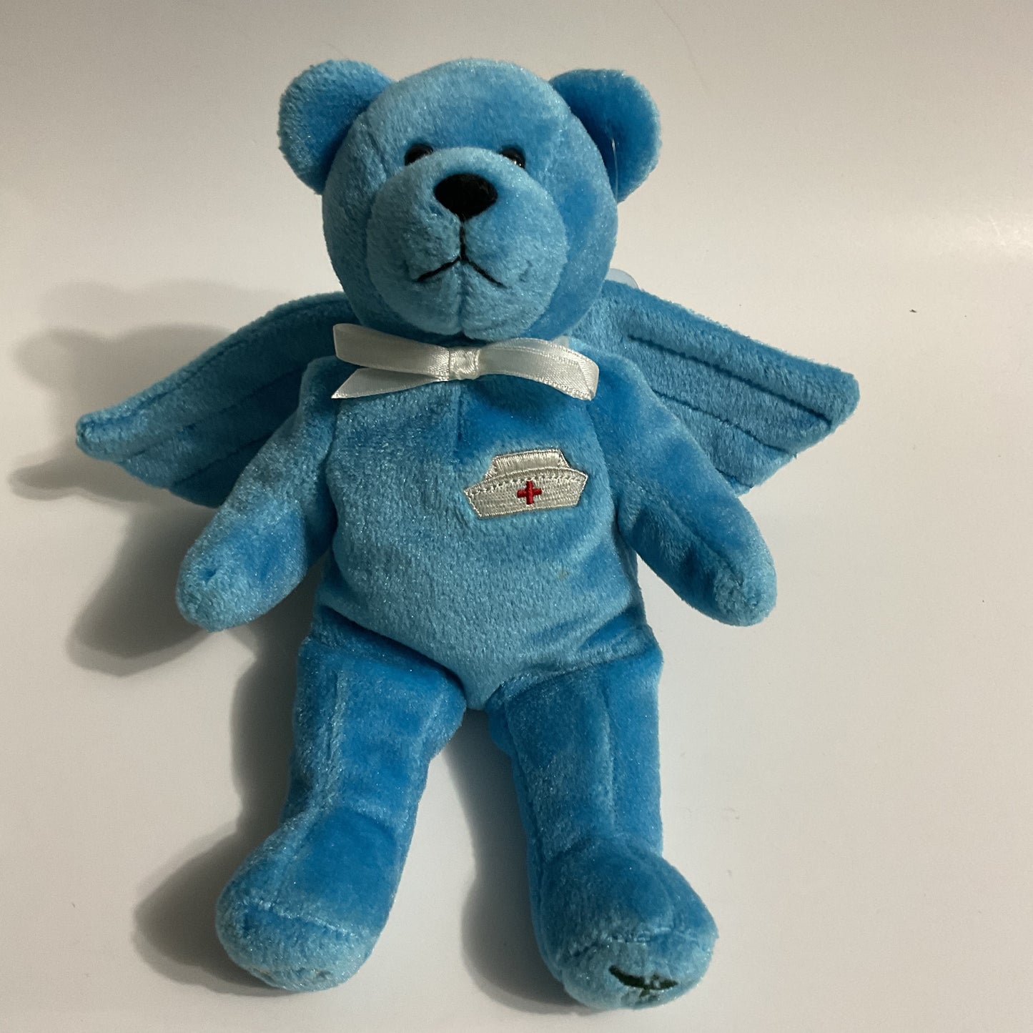Holy Bears The Nurse Angel Blue Bear.