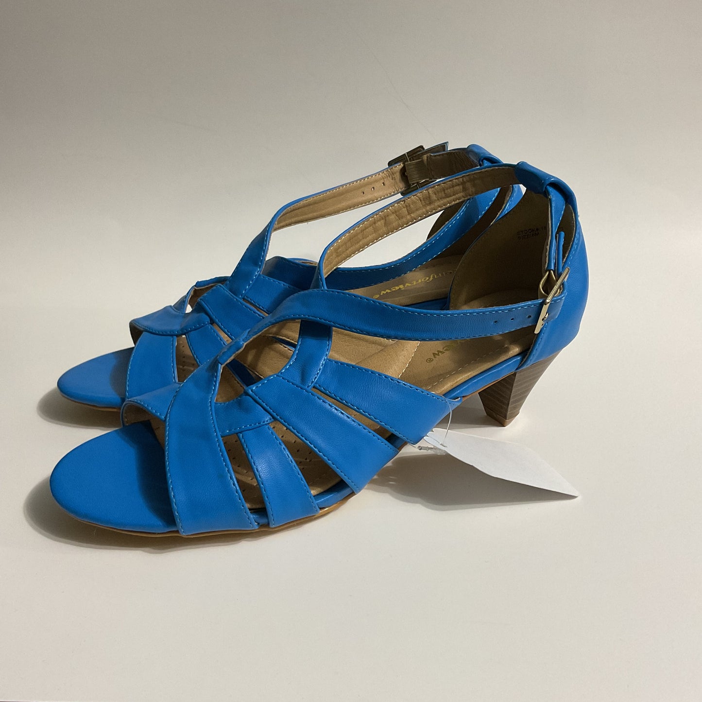 Comfortview Royal Blue Women’s Dress Sandals Size 8M.