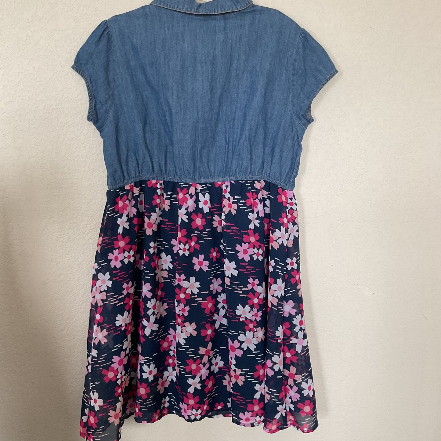 NWT Wonder Nation Summer Floral Girls Dress XXL(16).