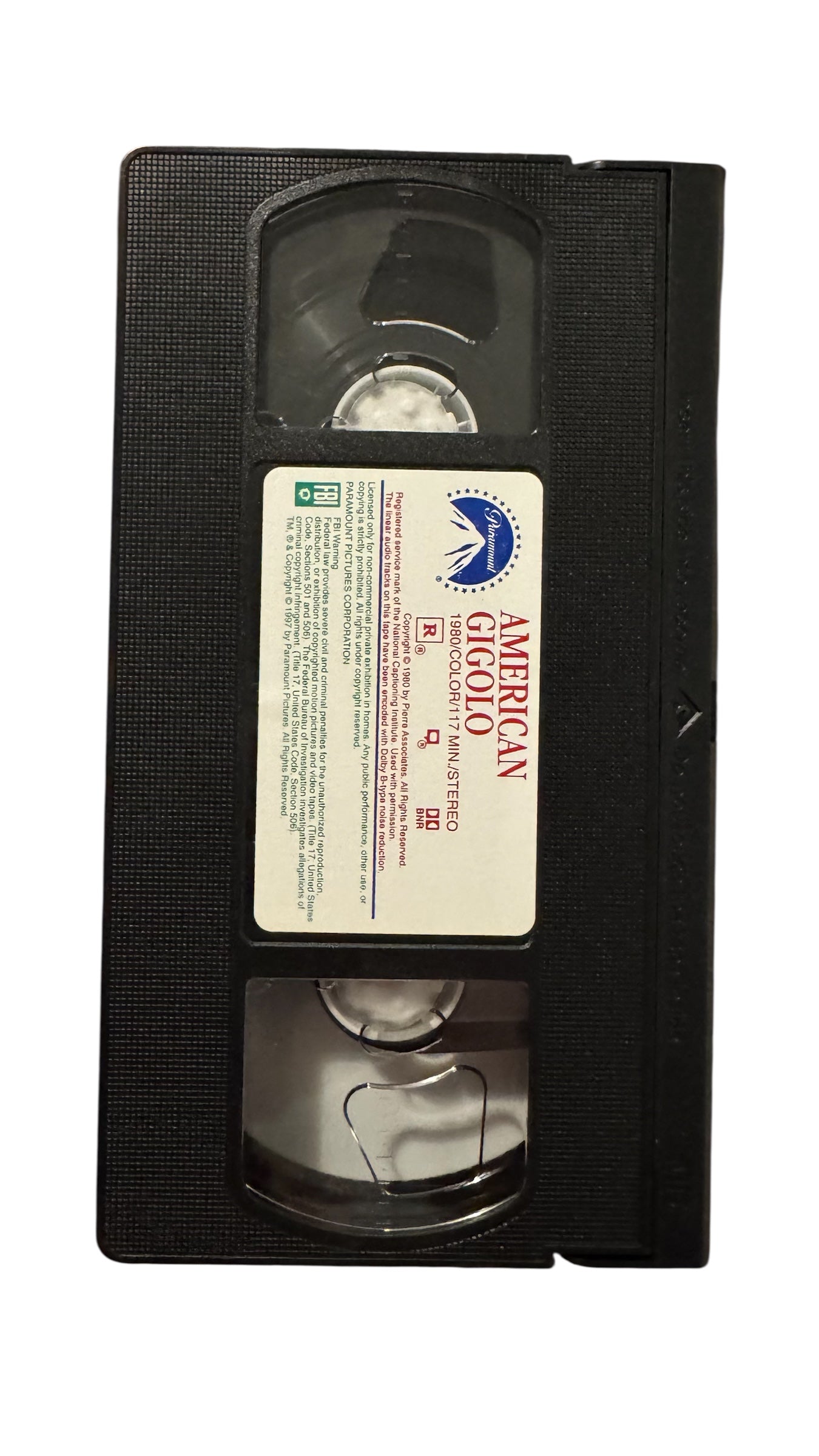 American Gigolo VHS (1980)