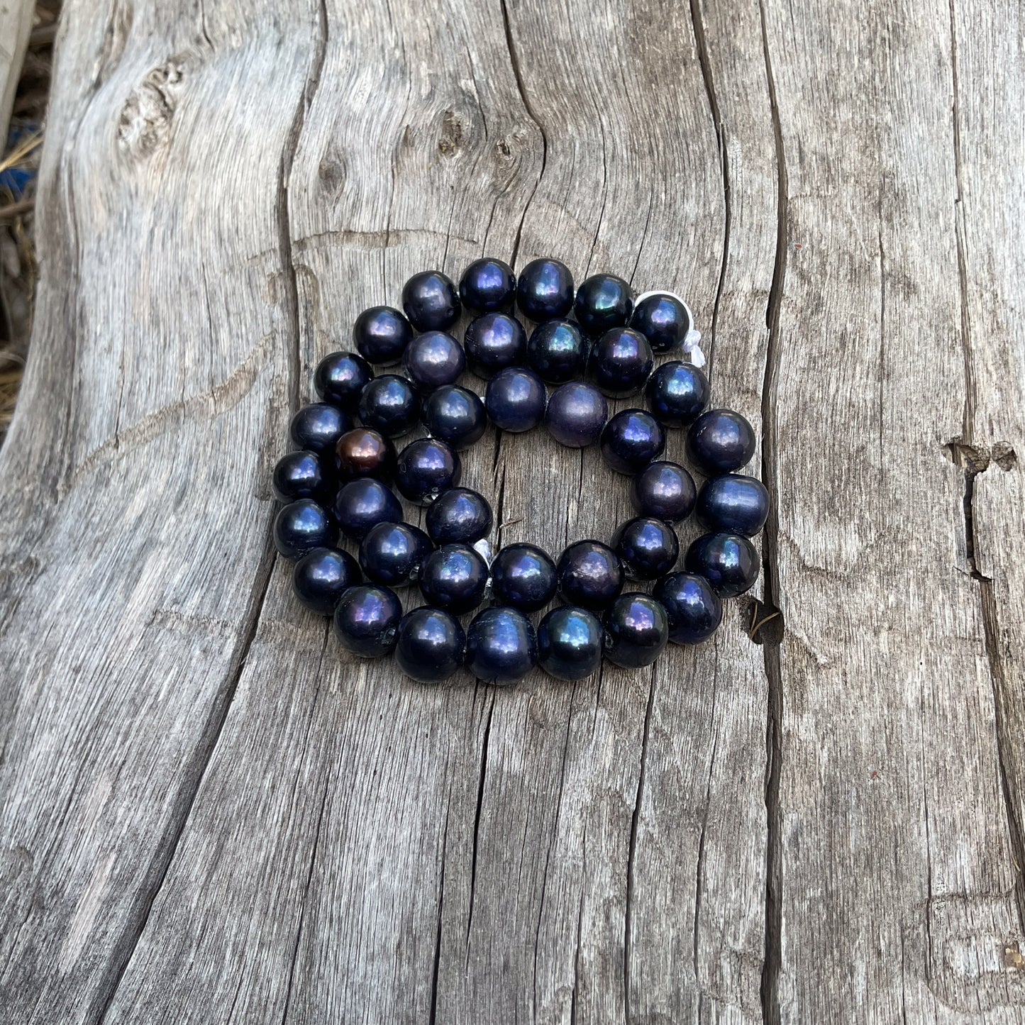 Black Freshwater Pearls Strands, 10-11mm Black Freshwater Pearls
