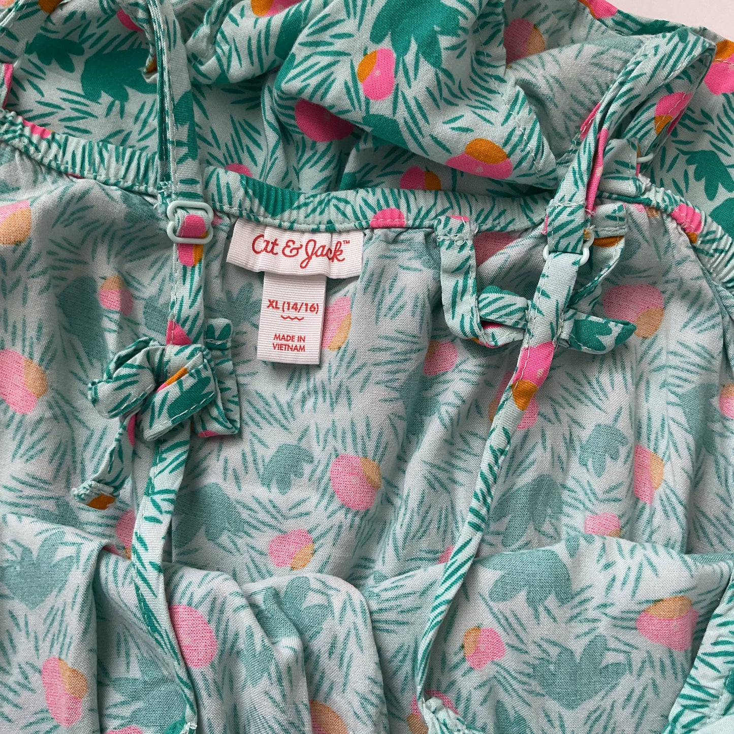 Cat & Jack Summer Girls Romper Size XL(14-16).