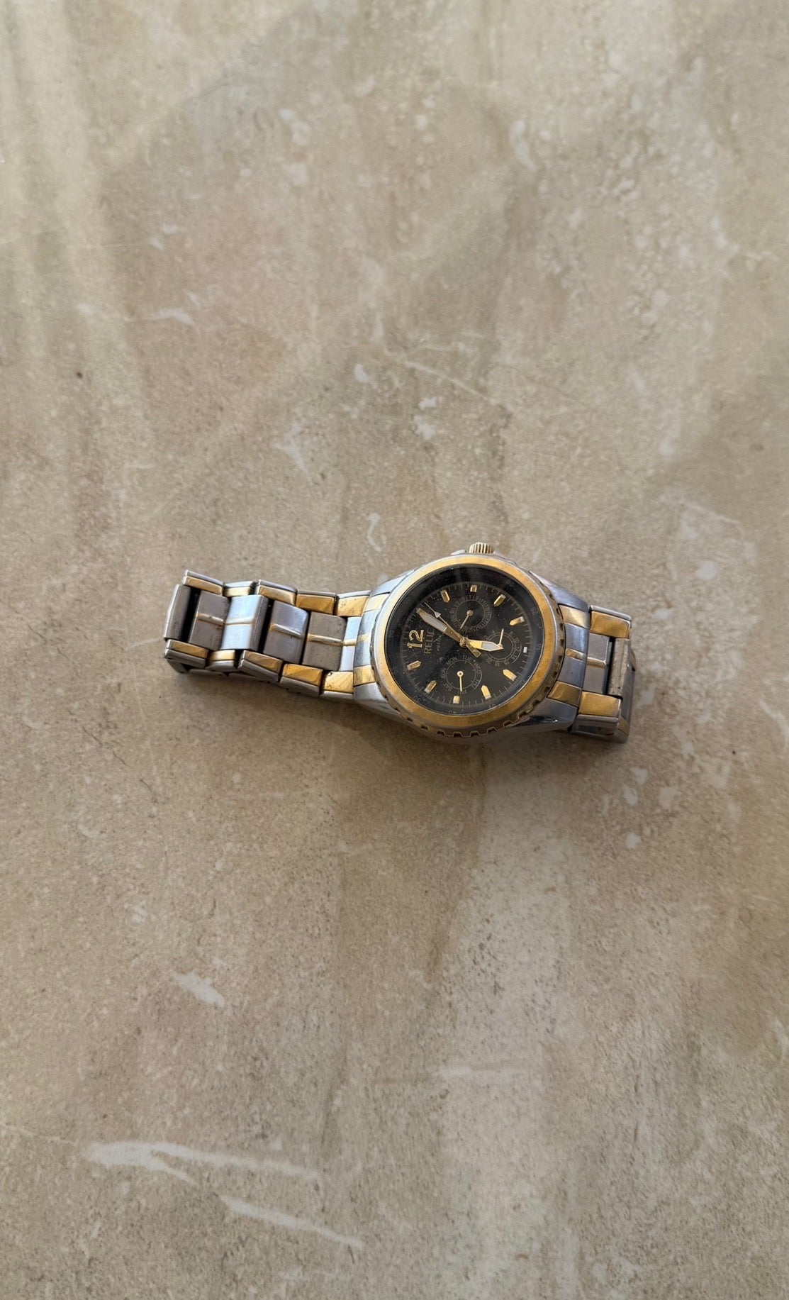 Men's Relic by Fossil Two-Tone Stainless Steel Multi-Function Watch