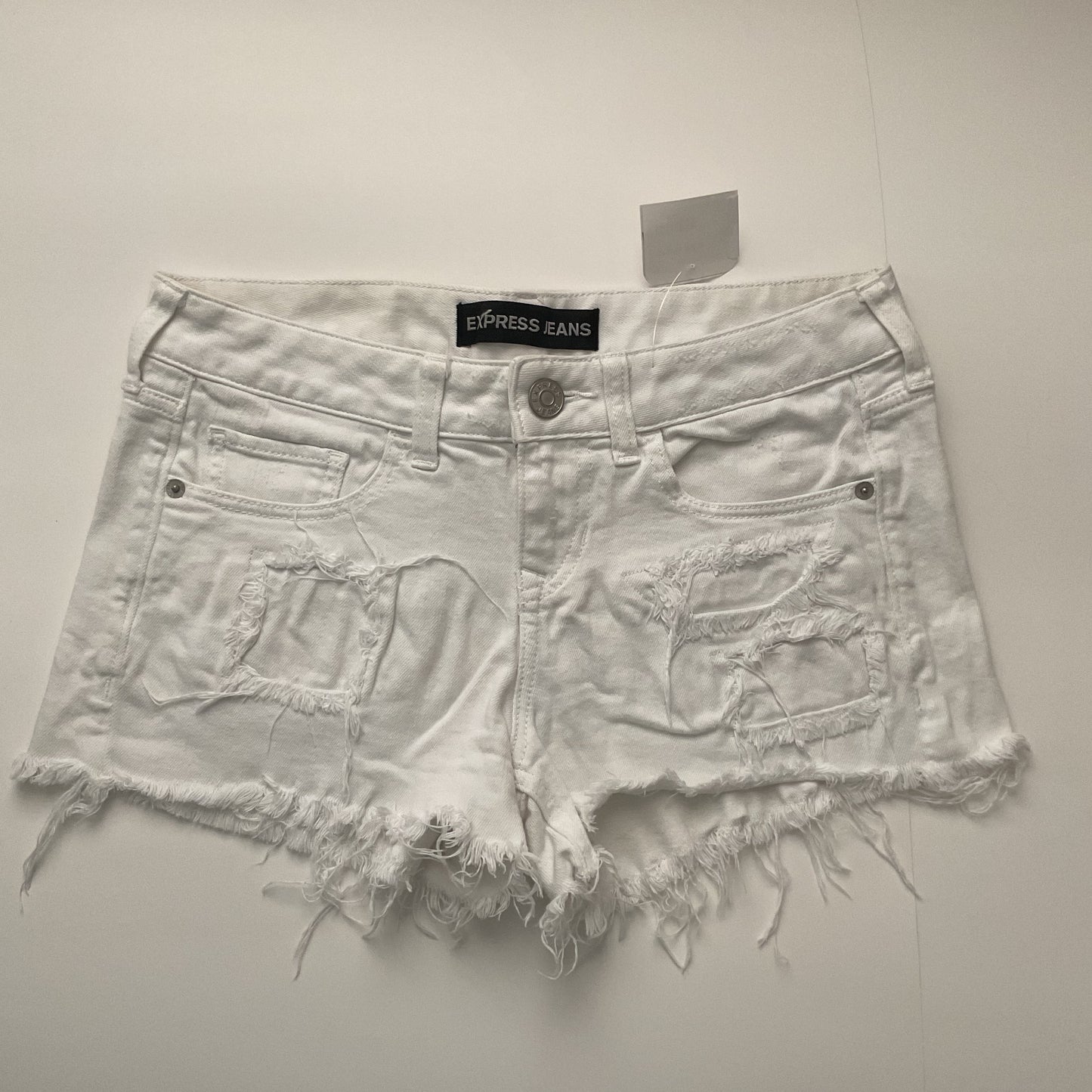Express Denim Low Rise Women’s Shorts Size 2.