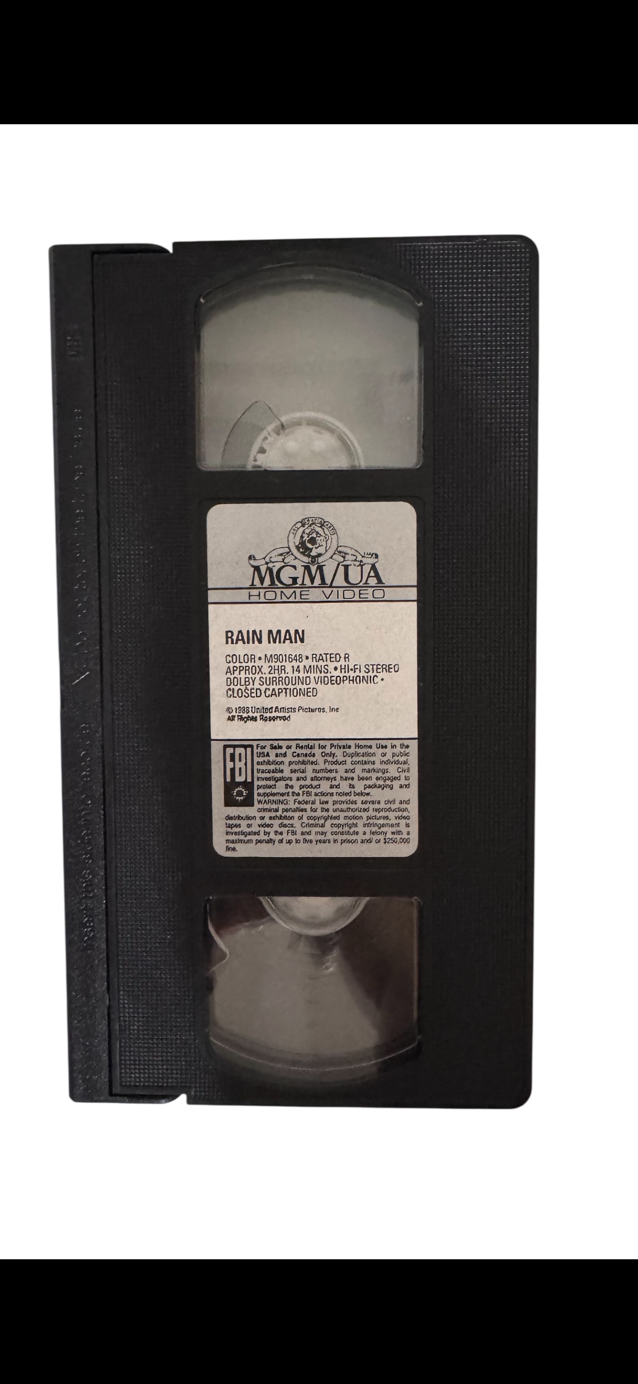 Rain Man (VHS, 1988)