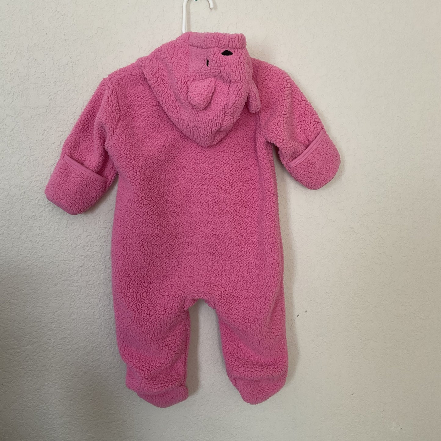 Plushy Hello Kitty Pink Onesie Newborn.