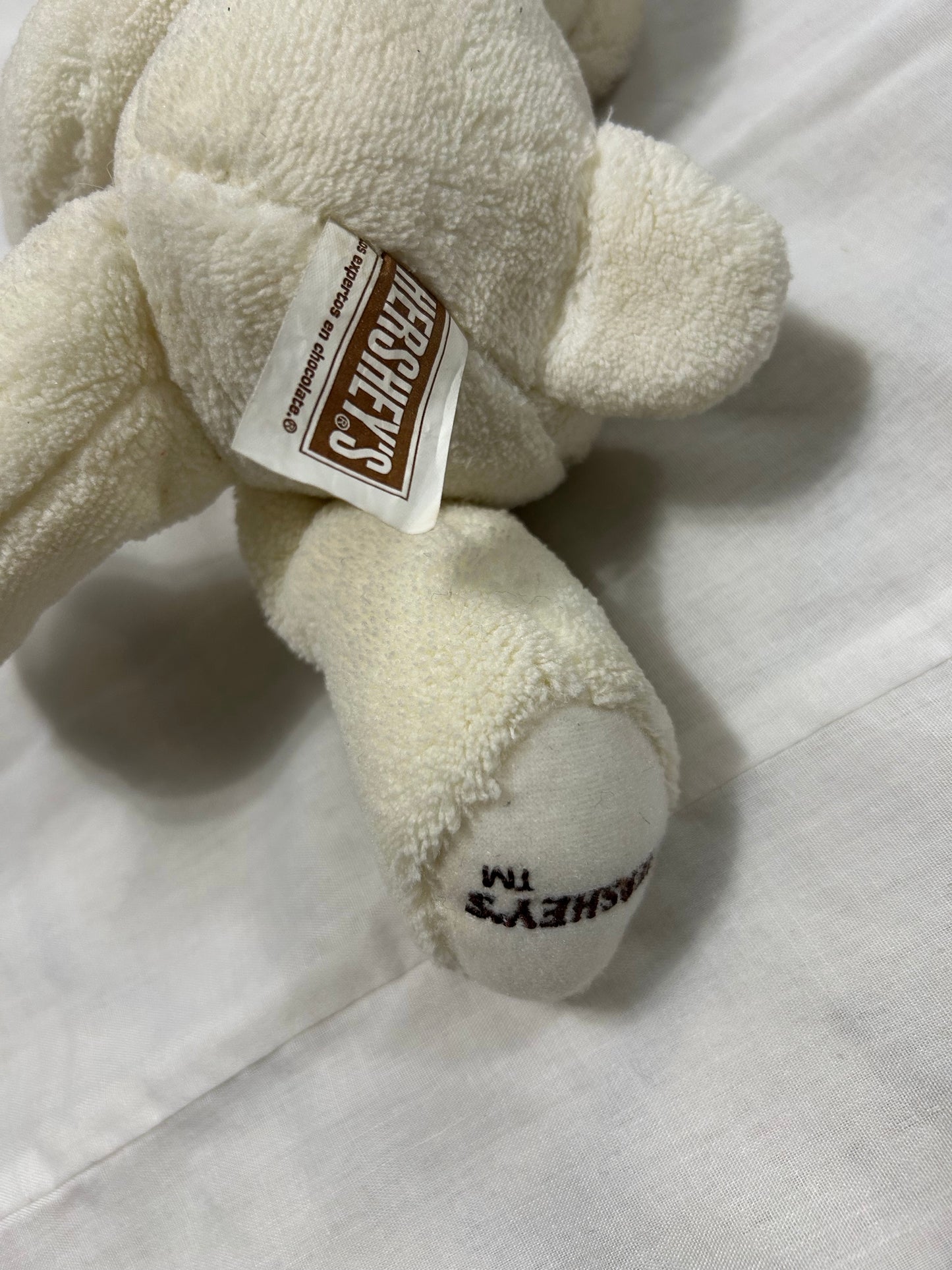 Hershey's Ivory White Teddy Bear Plush