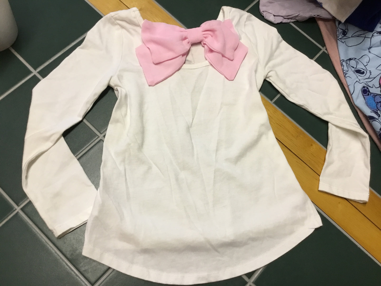 Cynthya Rowley Girl's Long-Sleeved Blouse With Ballerina Design