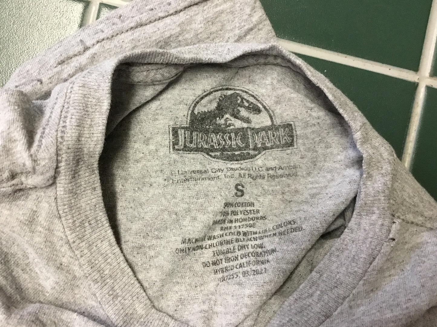 Jurassic Park Dinosaur Design T-shirt