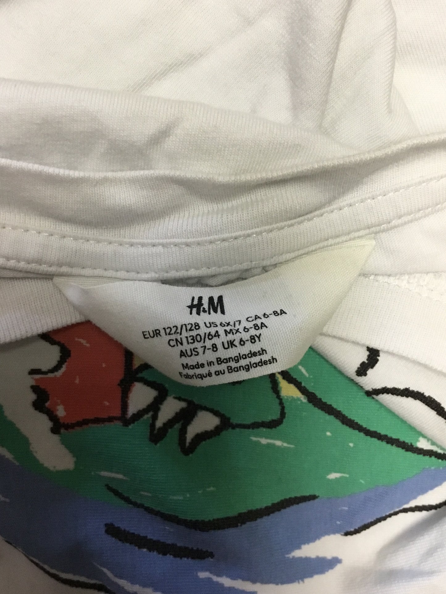 H&M Dinosaur Design T-shirt
