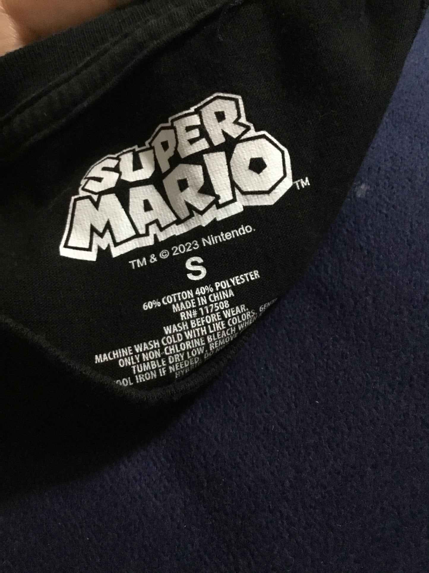 Super Mario Boys' Halloween T-shirt