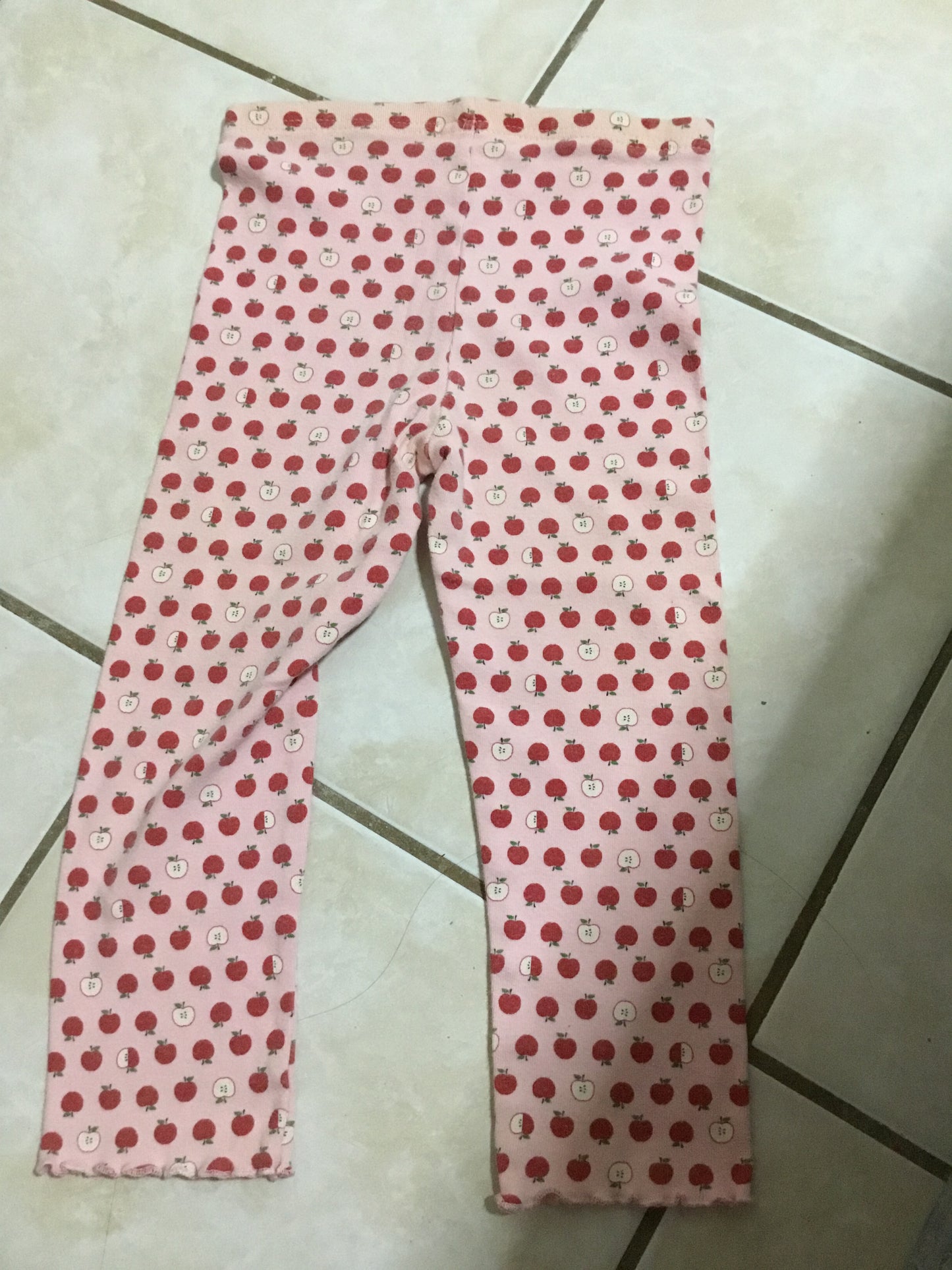 Gymboree Girl's Tights With Apple Designs