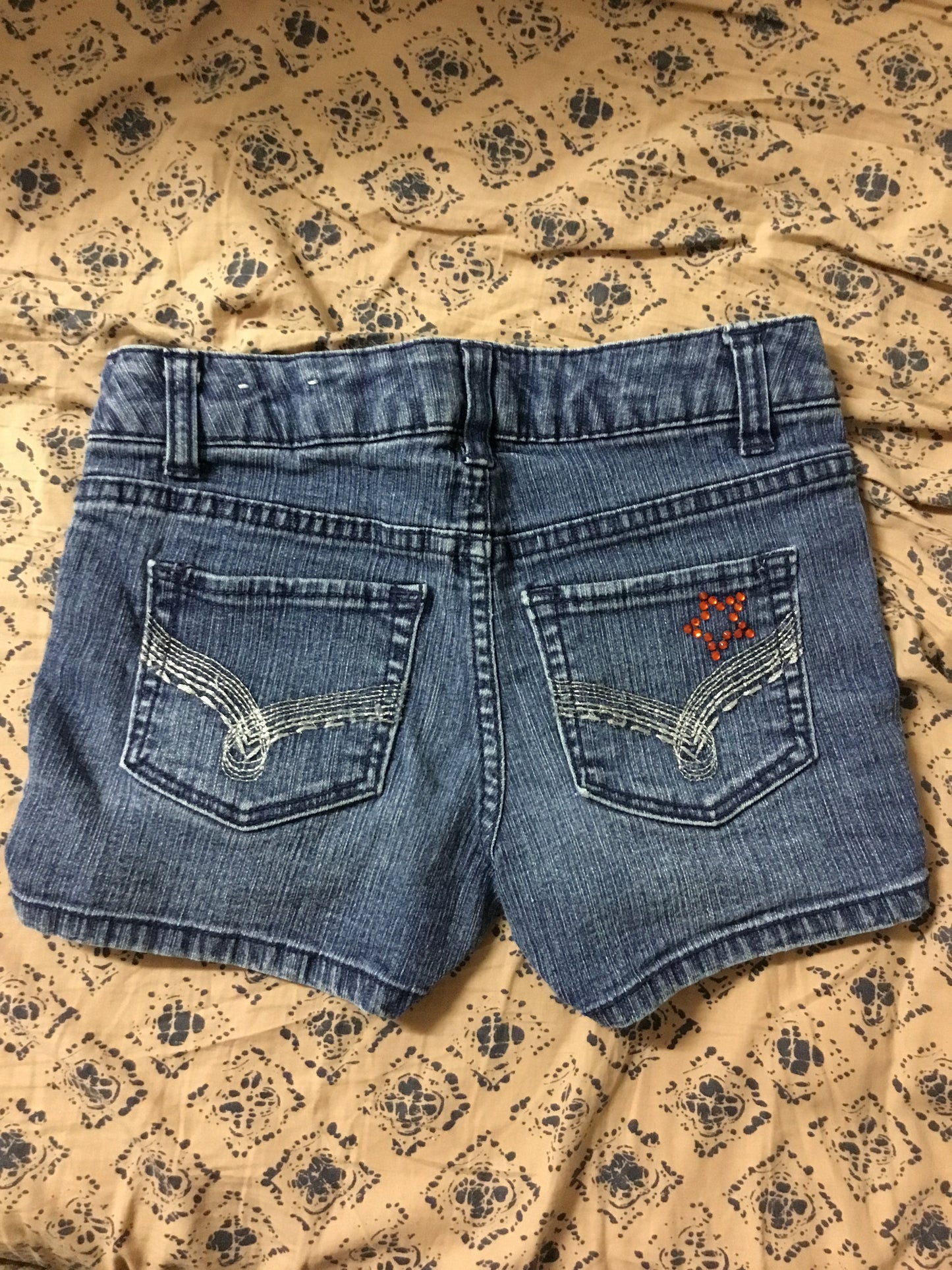 So Girls' Shorts With Star Design