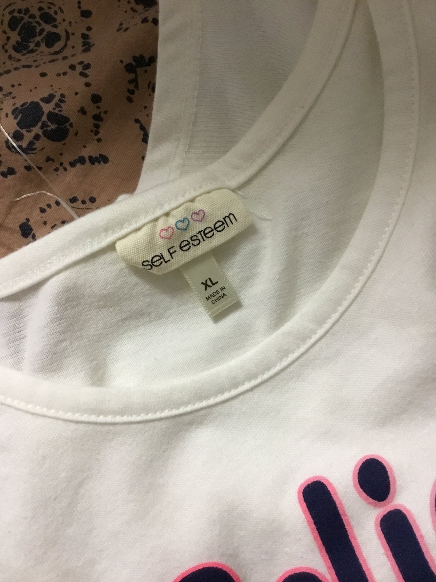 Self Esteem Women's Blouse With Letter