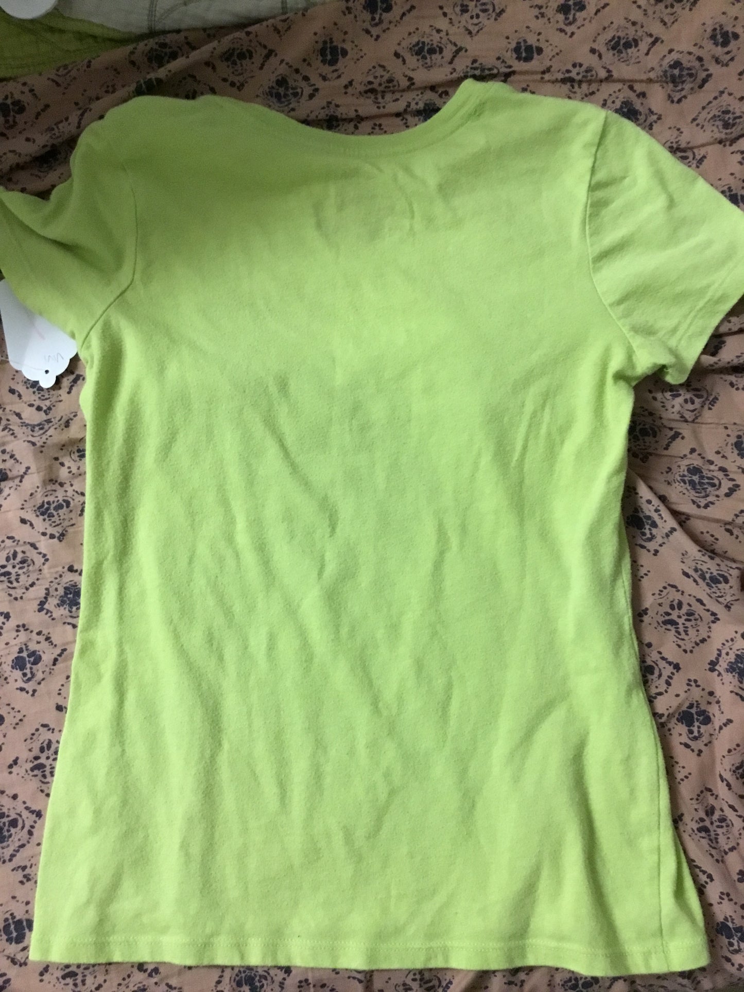 Girls' Blouse With Kitten Print