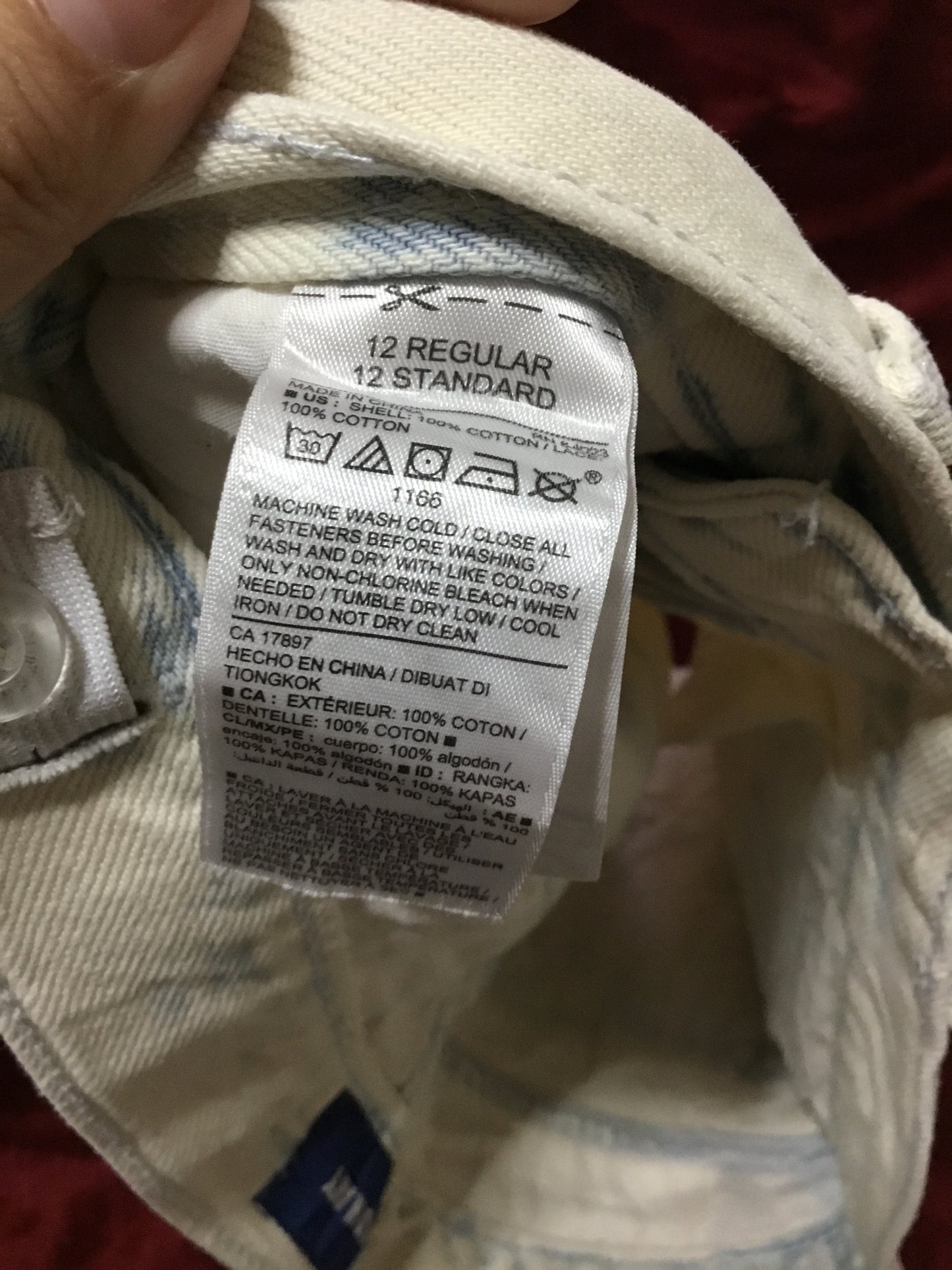 Light Colored Girls' Shorts