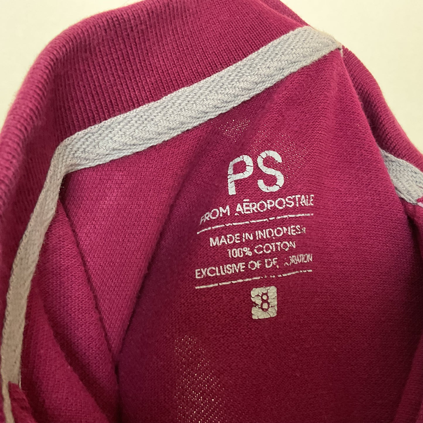 PS from Aeropostale Polo Children’s Shirt Size 8.