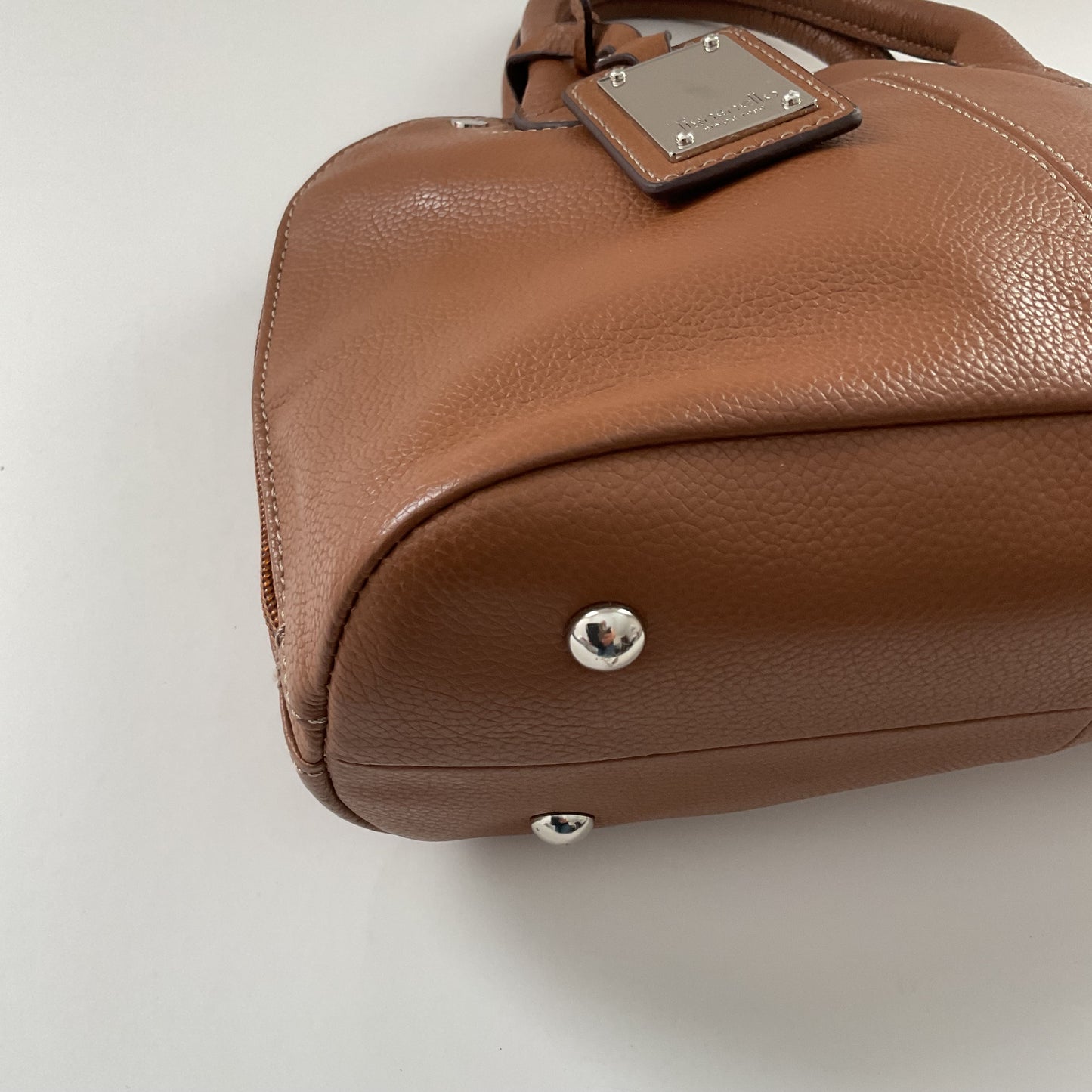 Vintage Tignanello Brown Leather Hand Bag.