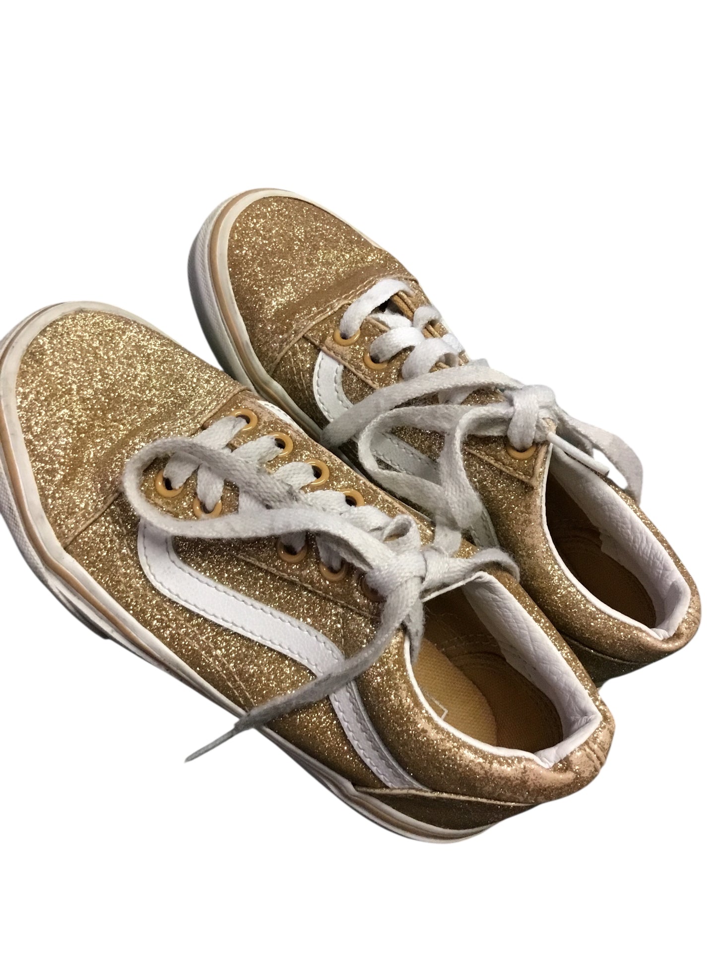 Vans (Glitter) Gold Tennis Shoes