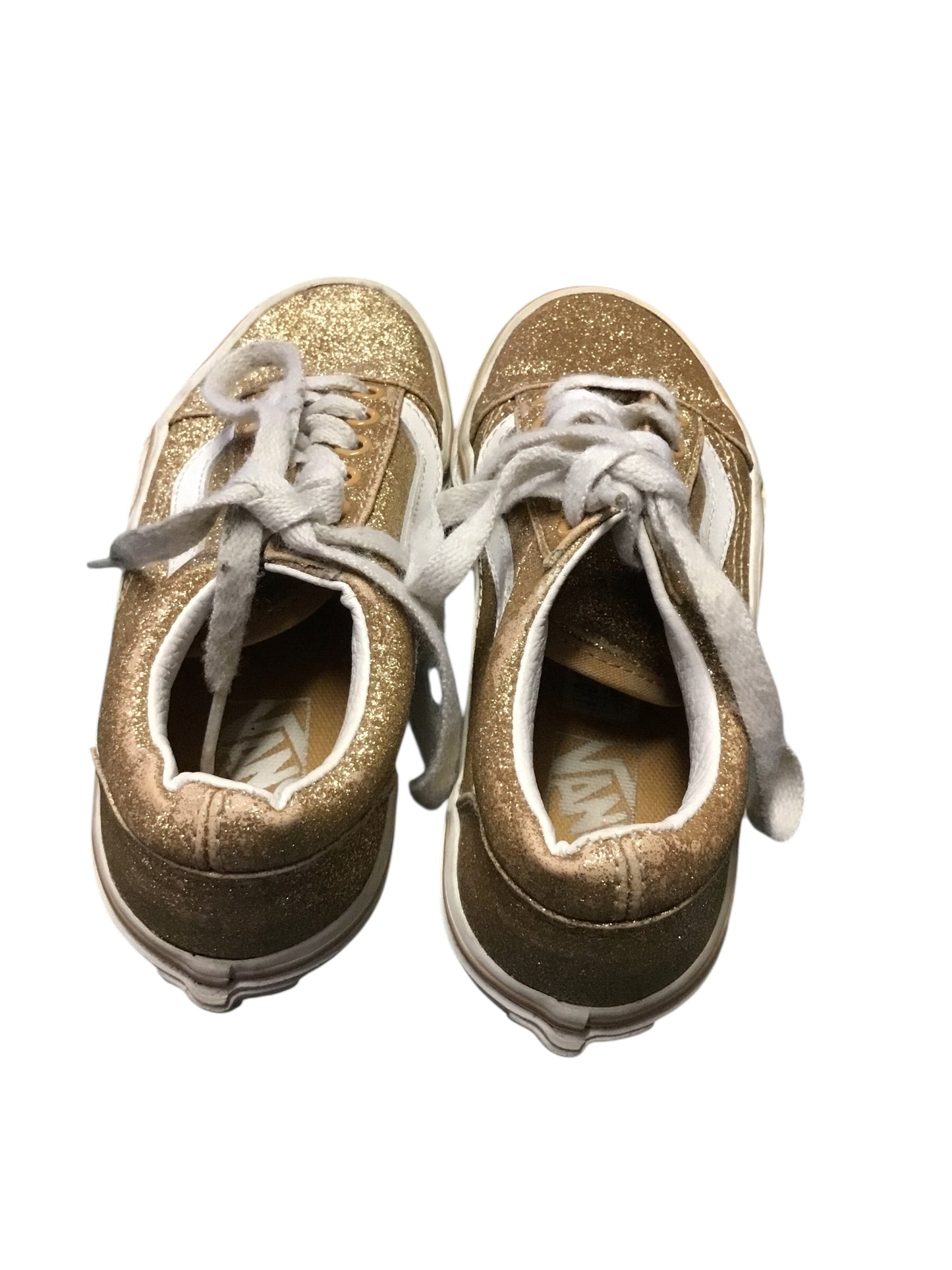 Vans (Glitter) Gold Tennis Shoes