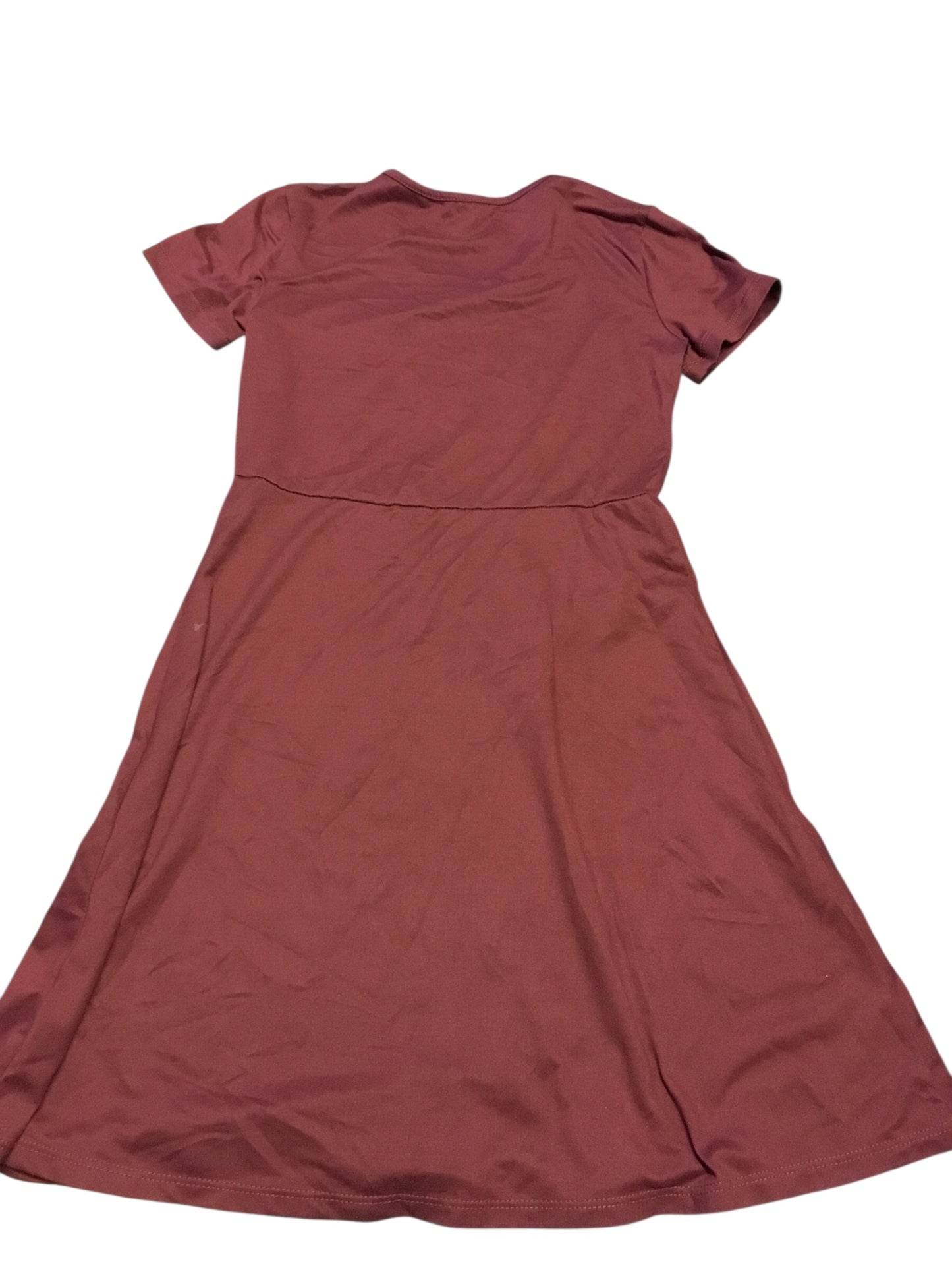 Dress Maroon