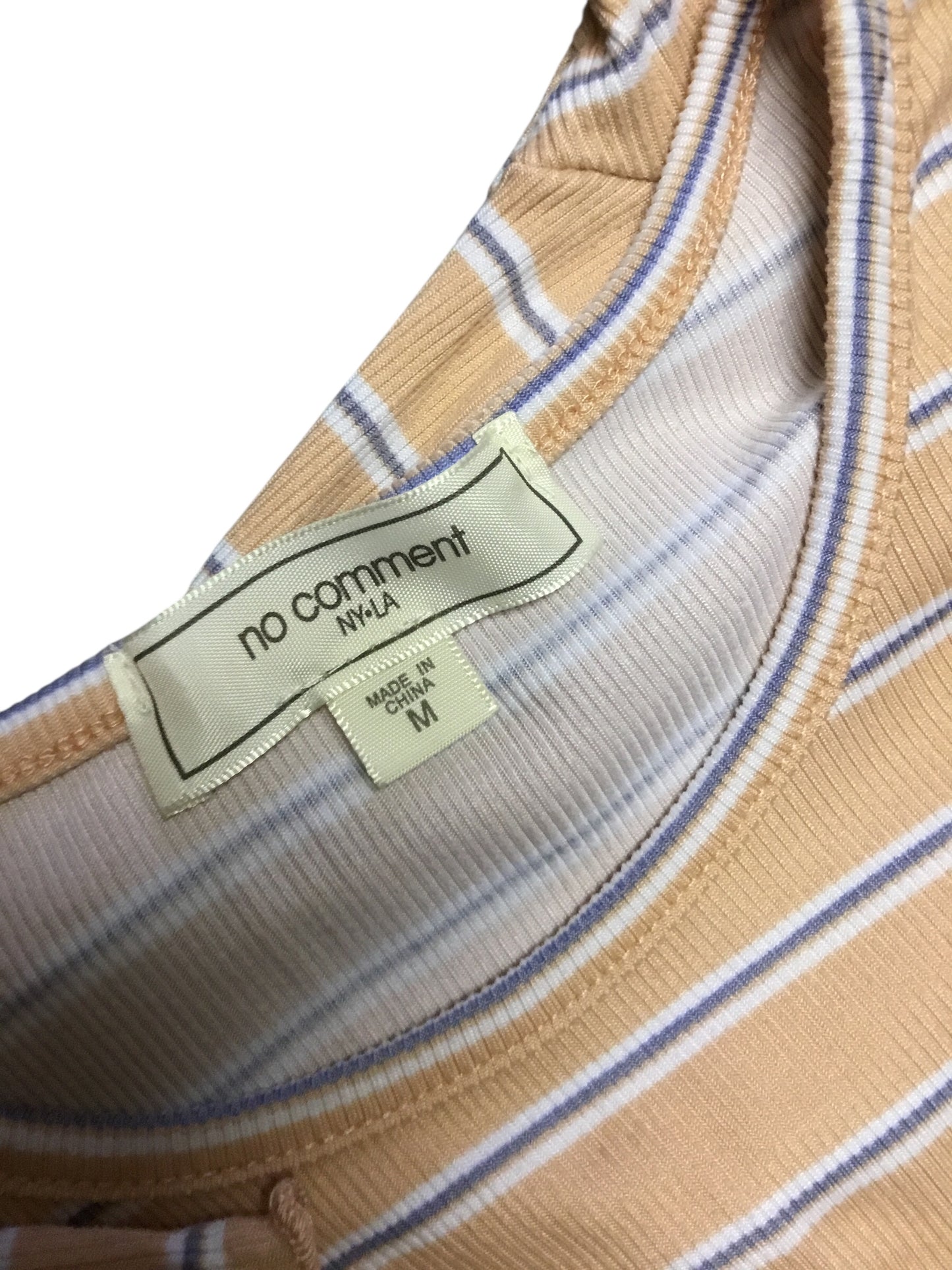 No Comment NY-LA lines Blouse