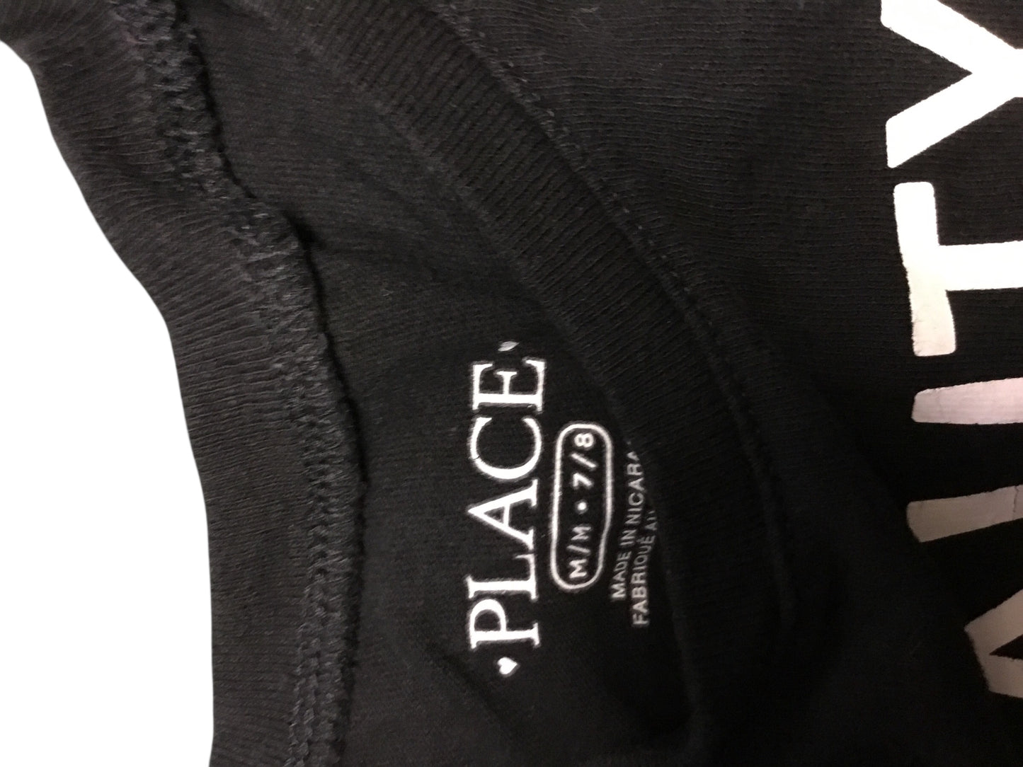 Place Black Long Sleeve Shirt