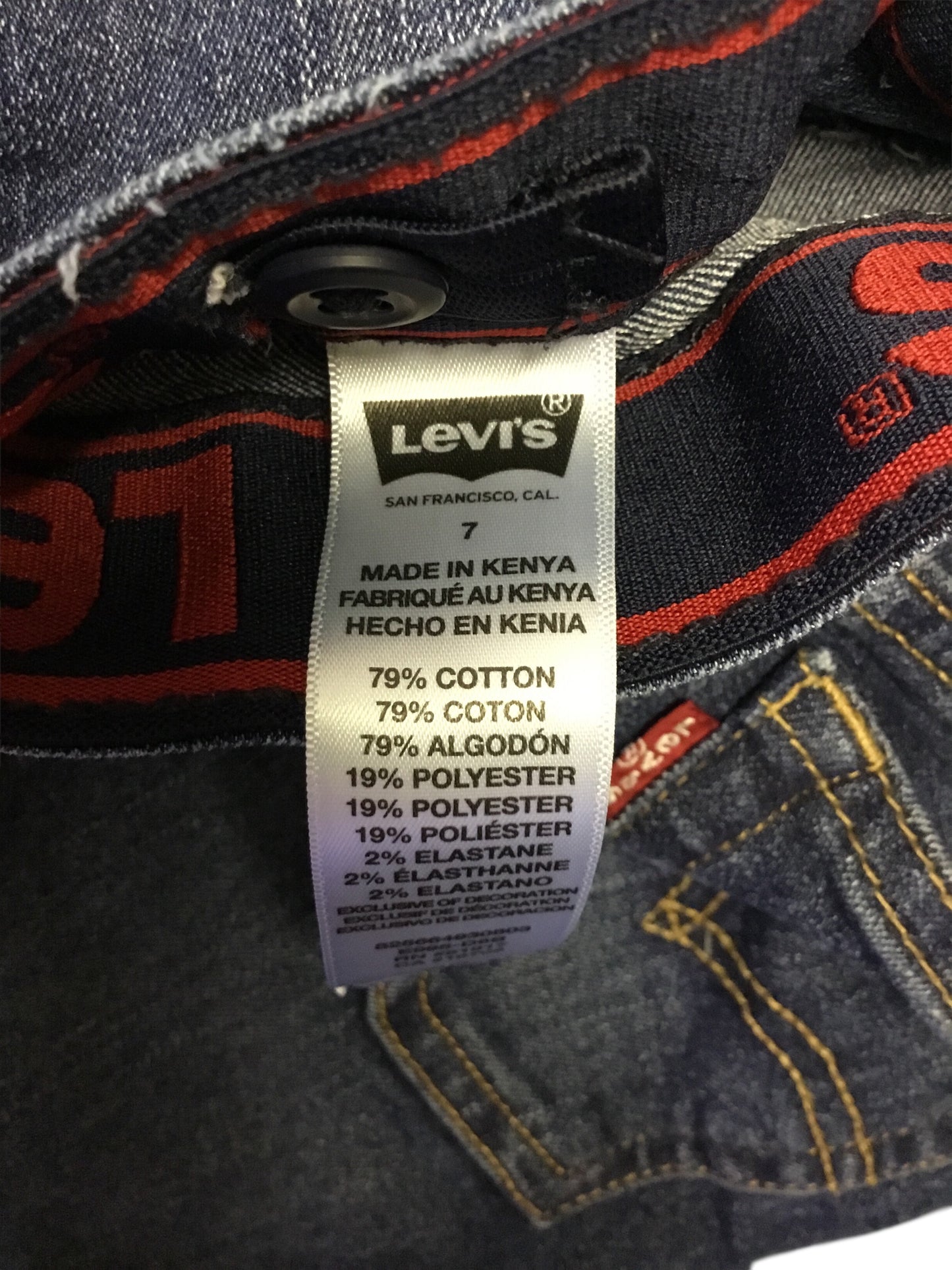 Levis Boys' Denim Shorts