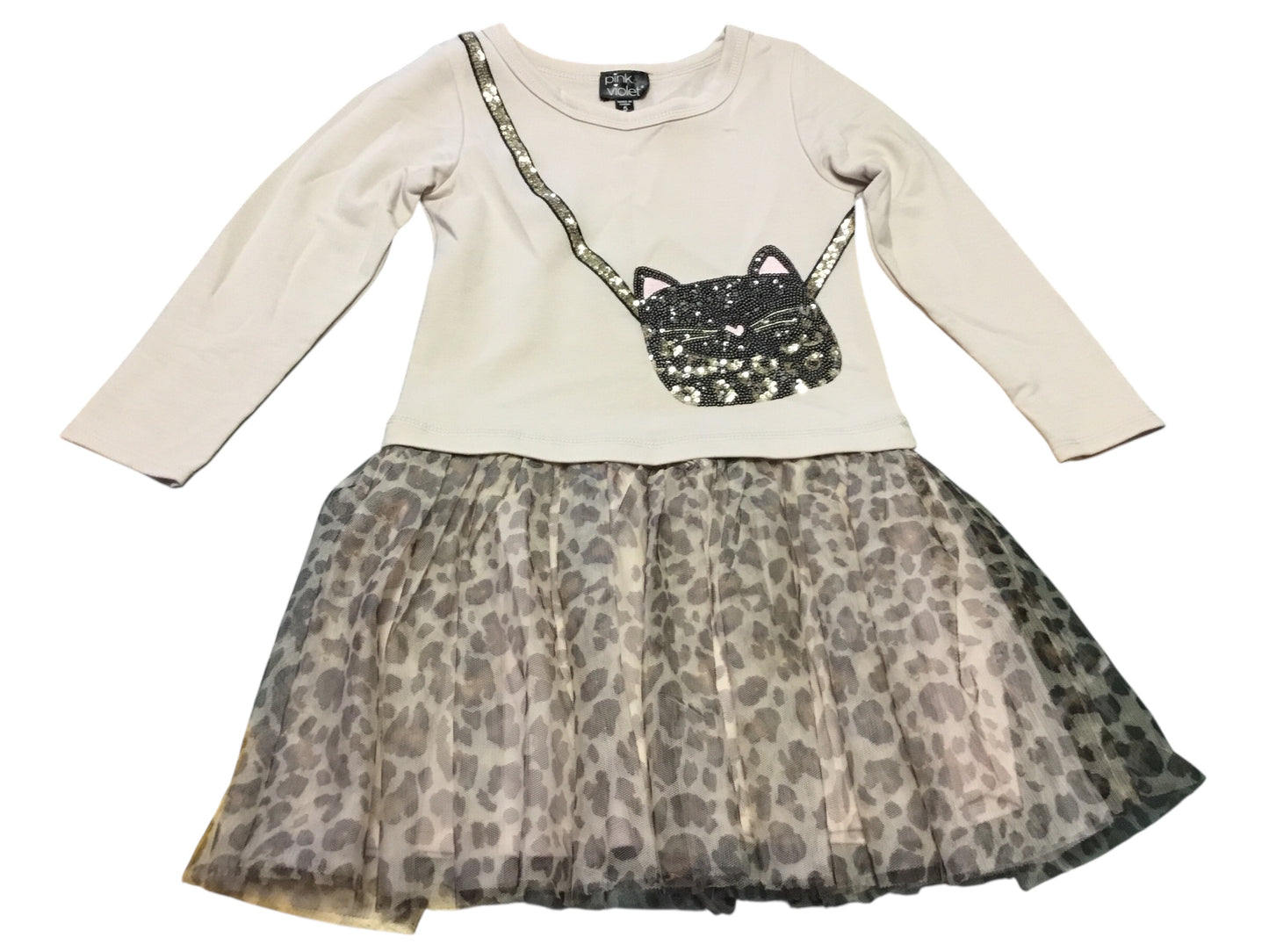 Pink & Violet Girls Dress