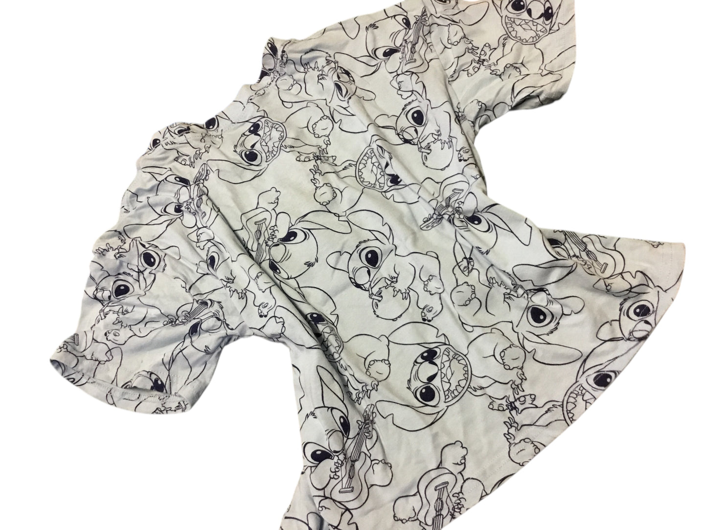 Disney Girl's Blouse with Stitch Design