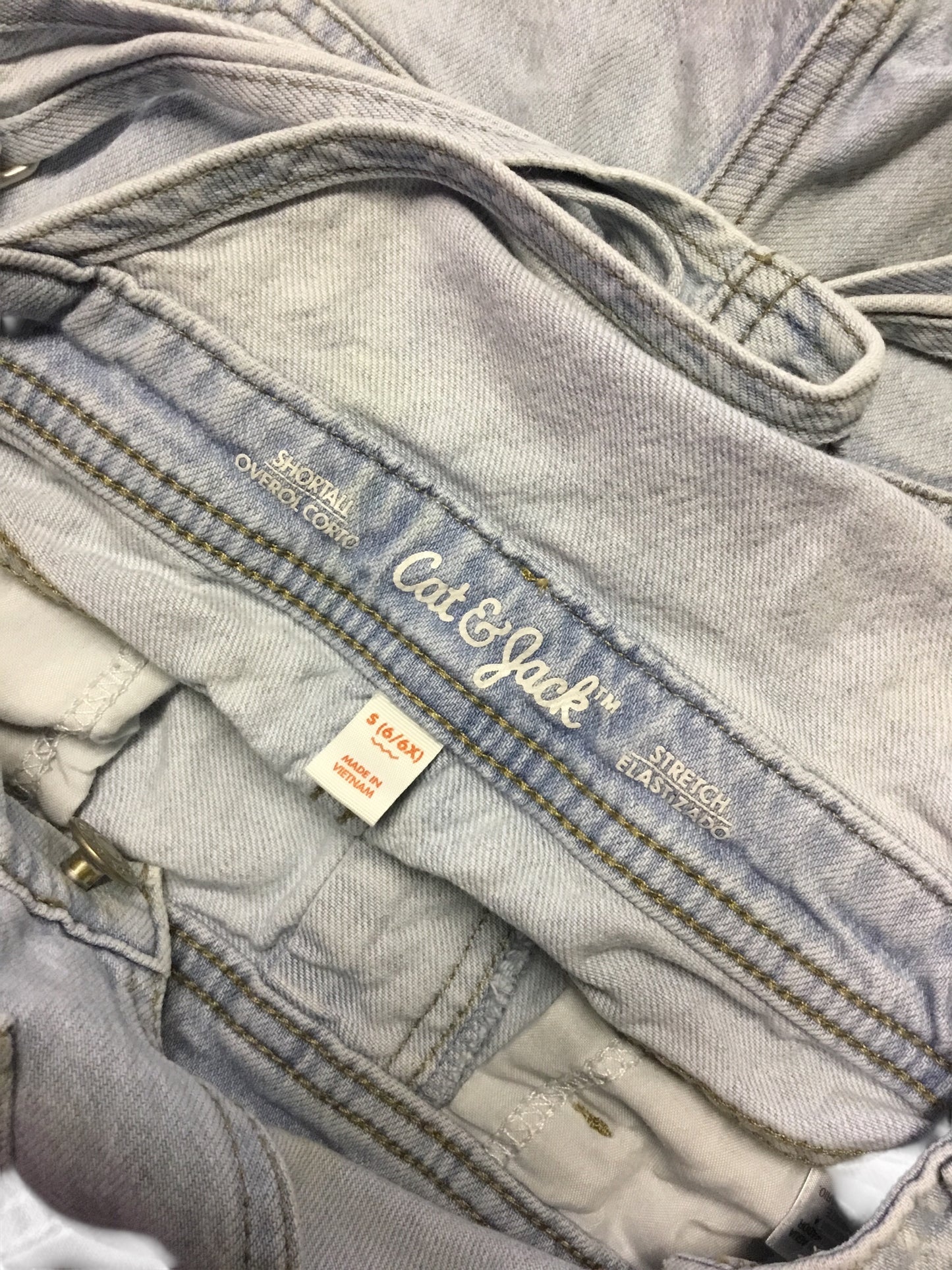 Cat & Jack Shortall Overol Girl's Shorts