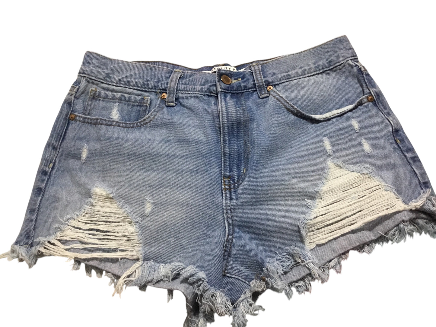Celebrity Pink Short With A Broken Design
