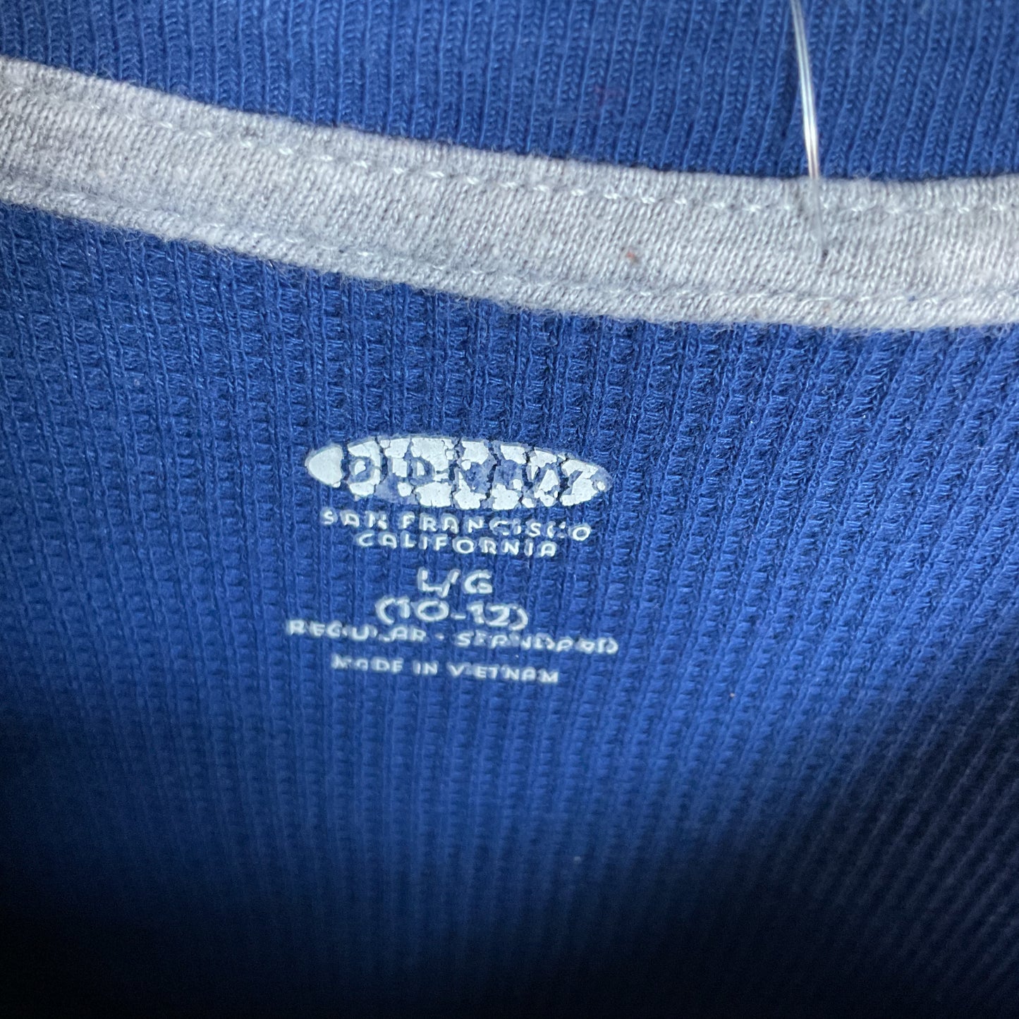 Old Navy Long Sleeve Graphic Boys Thermal Shirt Size L(12-14)