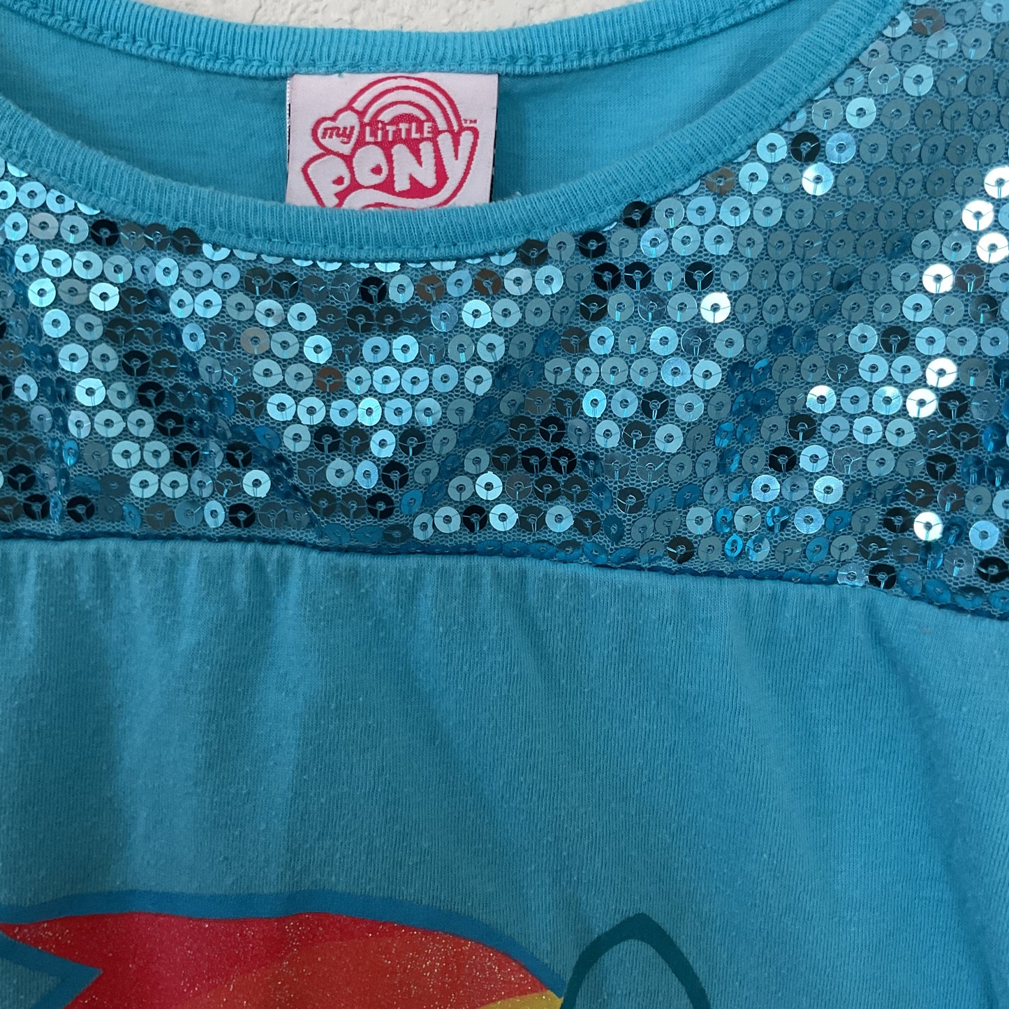 Original Pony Embellished Graphic Girls Blouse Size M(7-8)
