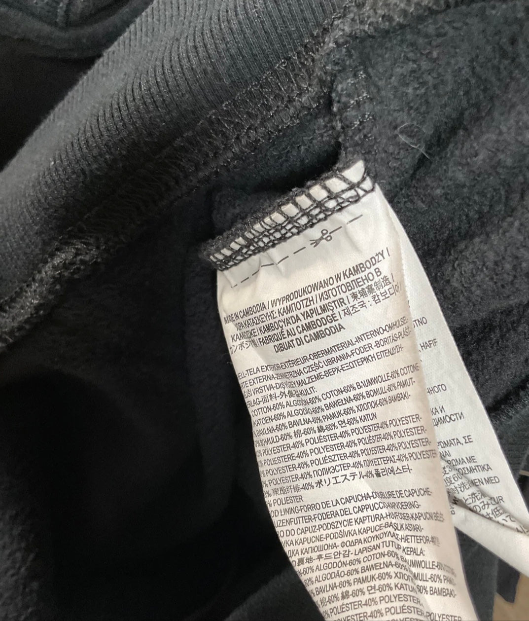 VANS Zippered Sweatshirt Size L