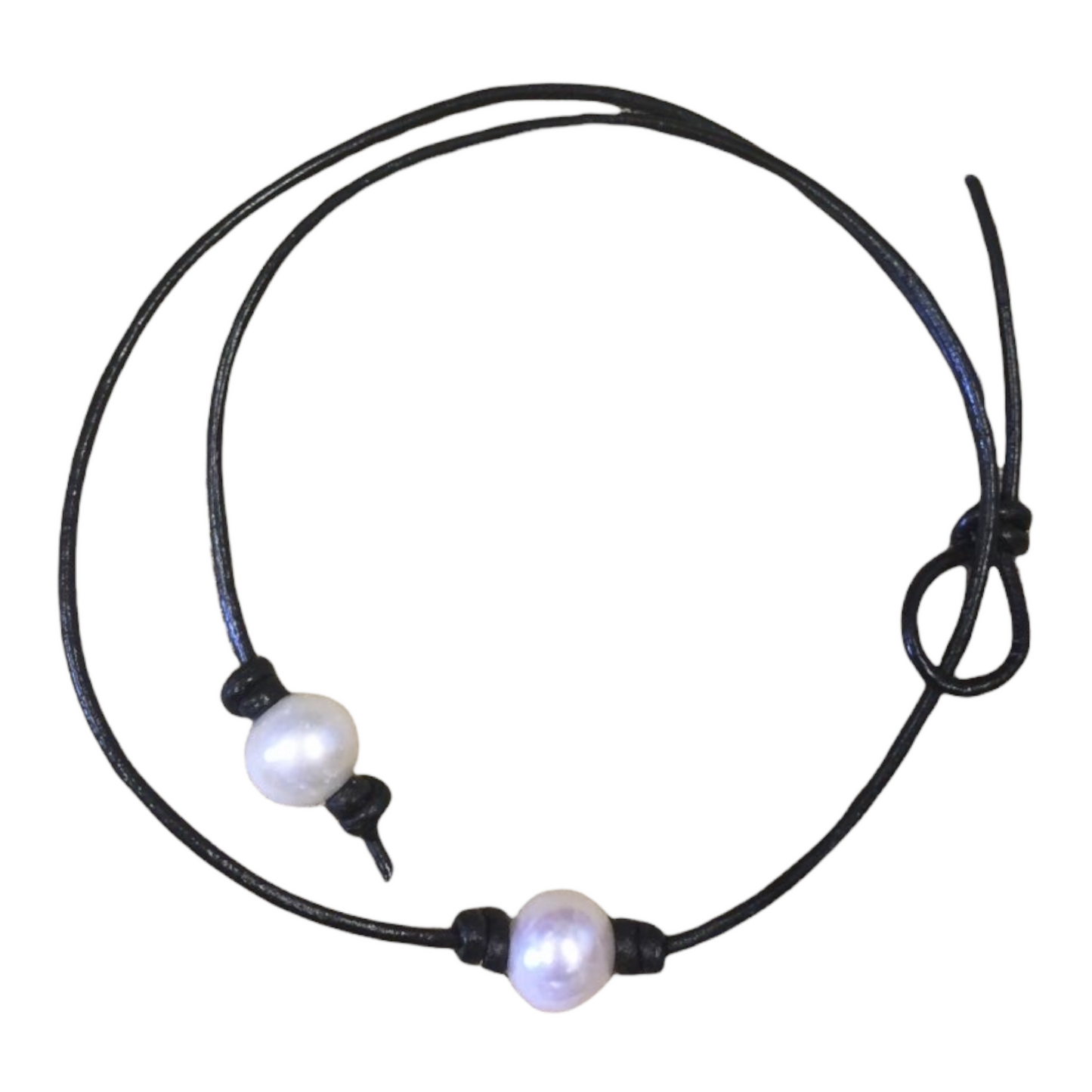 Leather necklace