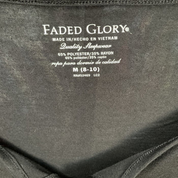 Faded Glory Basic Long Sleeve Women’s Shirt Size M(8-10)