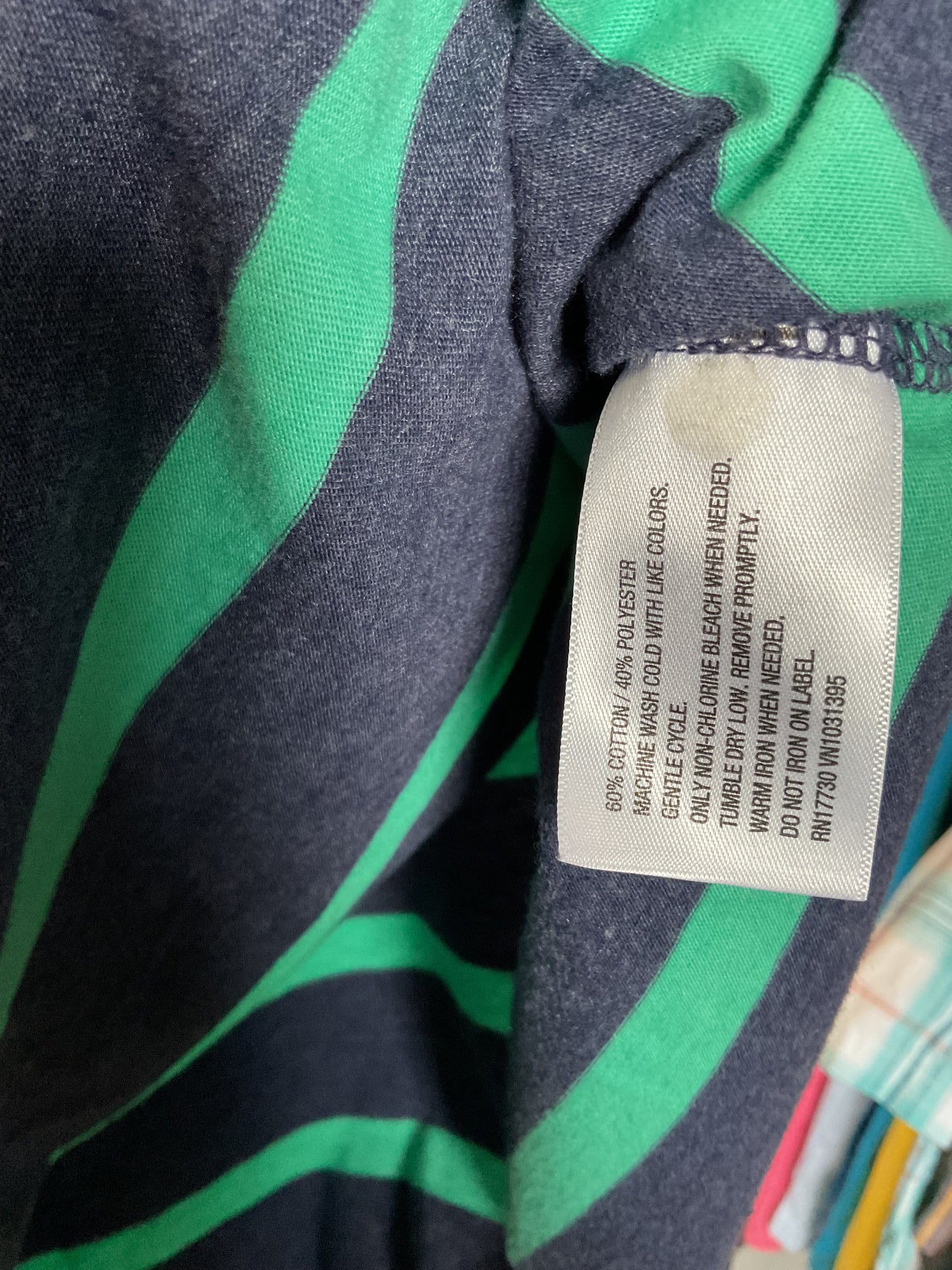 Long Sleeve Mossimo Women’s Striped T-Shirt Size L