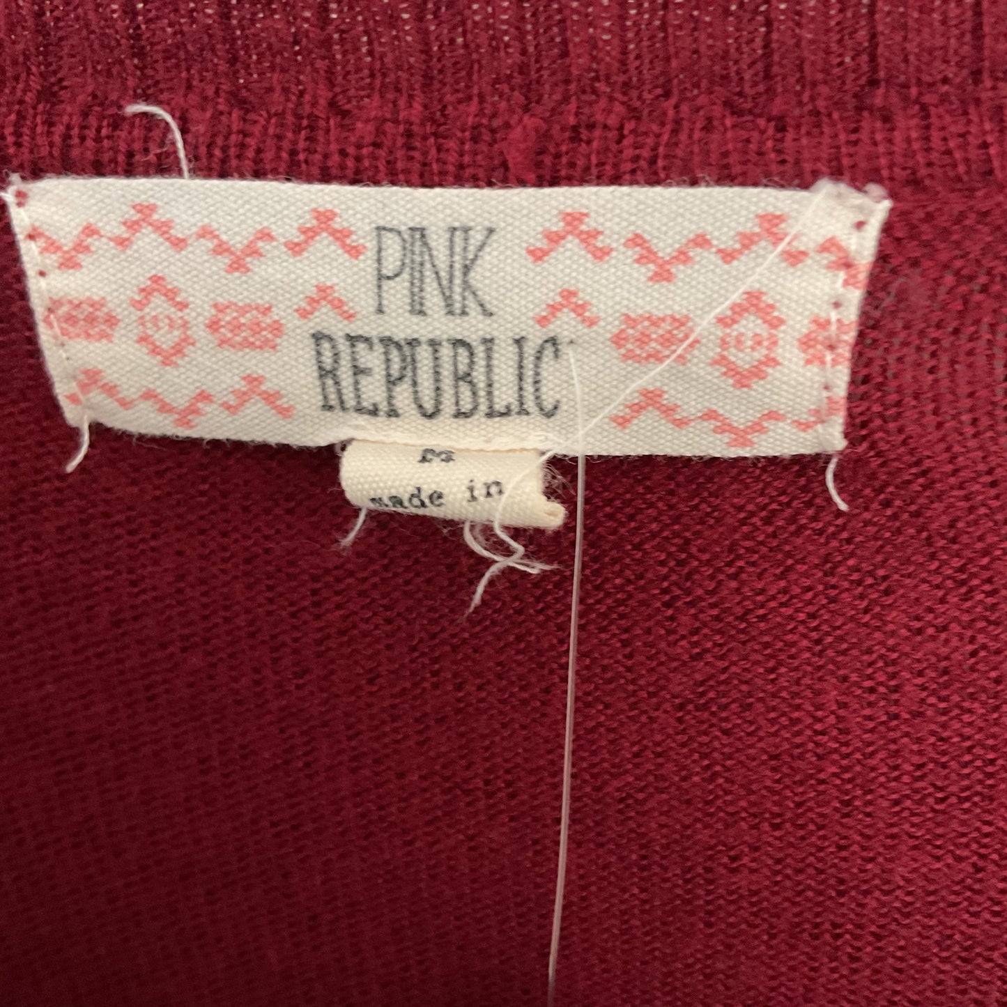 Pink Republic Knitted Sport Women’s Top Size M