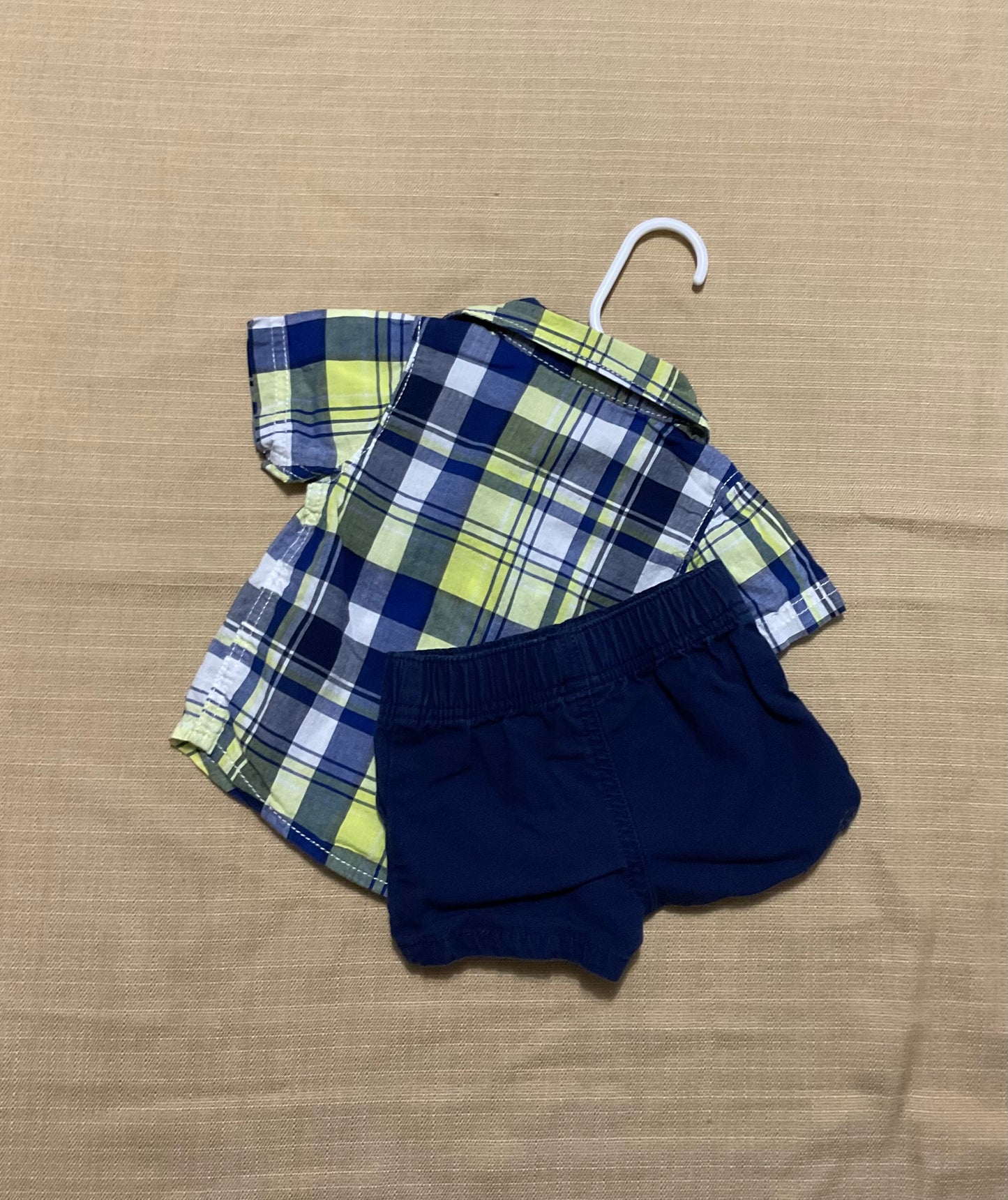 Carters Summer Baby Boy Shirt And Shorts Set Size 3 Months