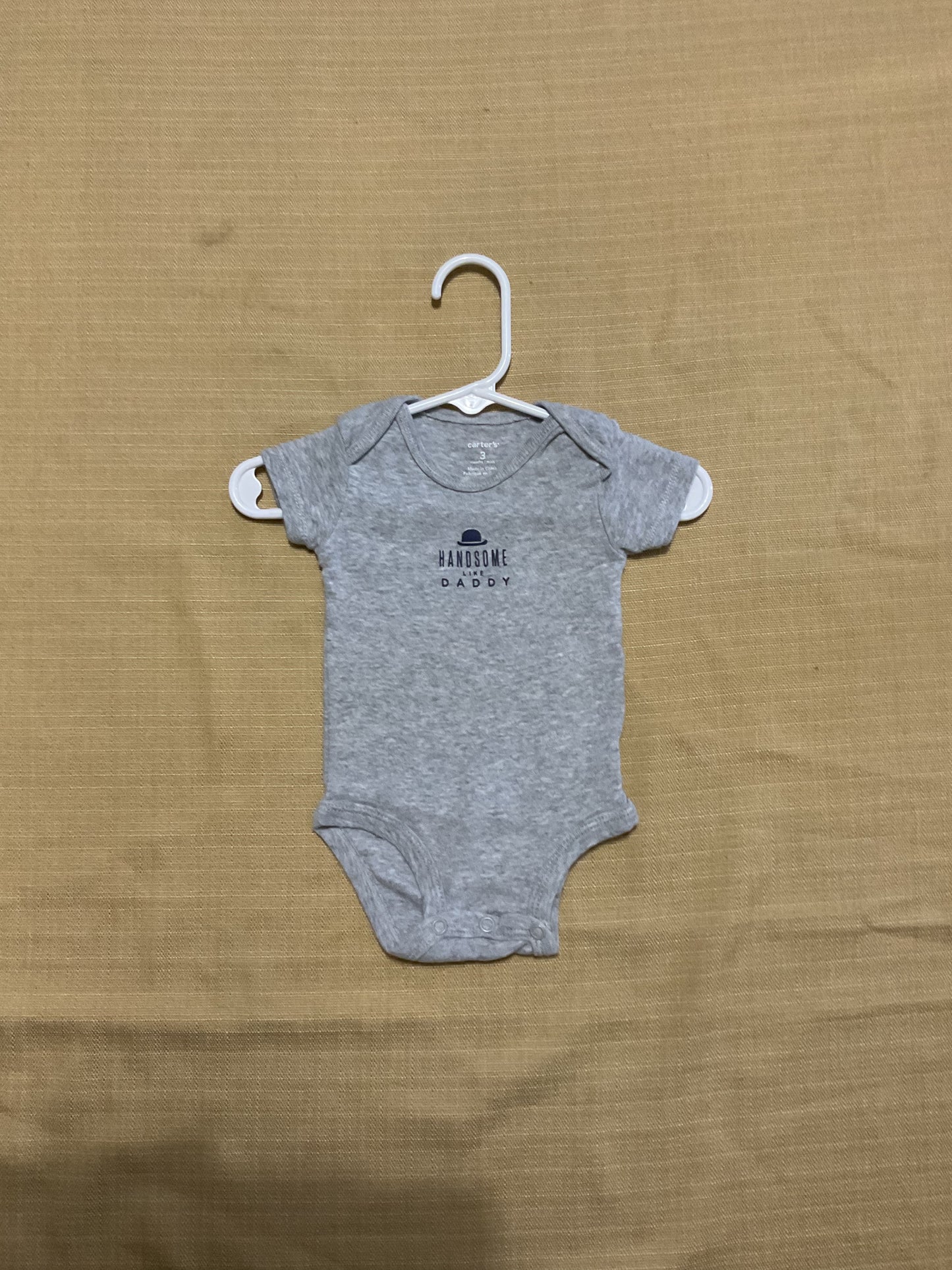 Carters Little Gentleman Baby Boy 6 Piece Onesies Size 3 Months