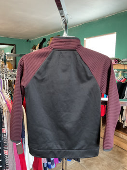 Old Navy Active Gray and Deep Red Boys Jacket Size M (8)