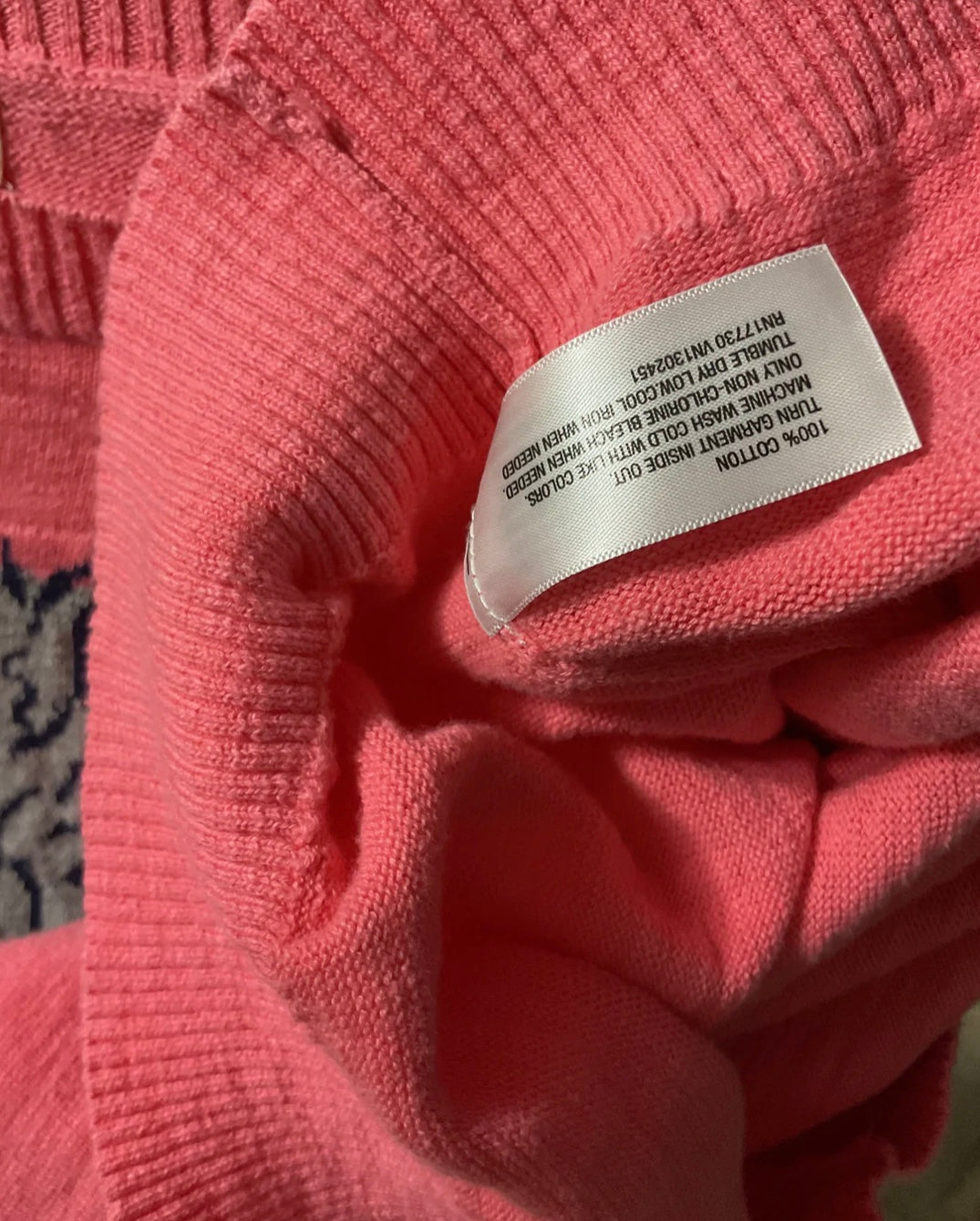 Mossimo Knitted Pullover Peach Women Blouse Size M